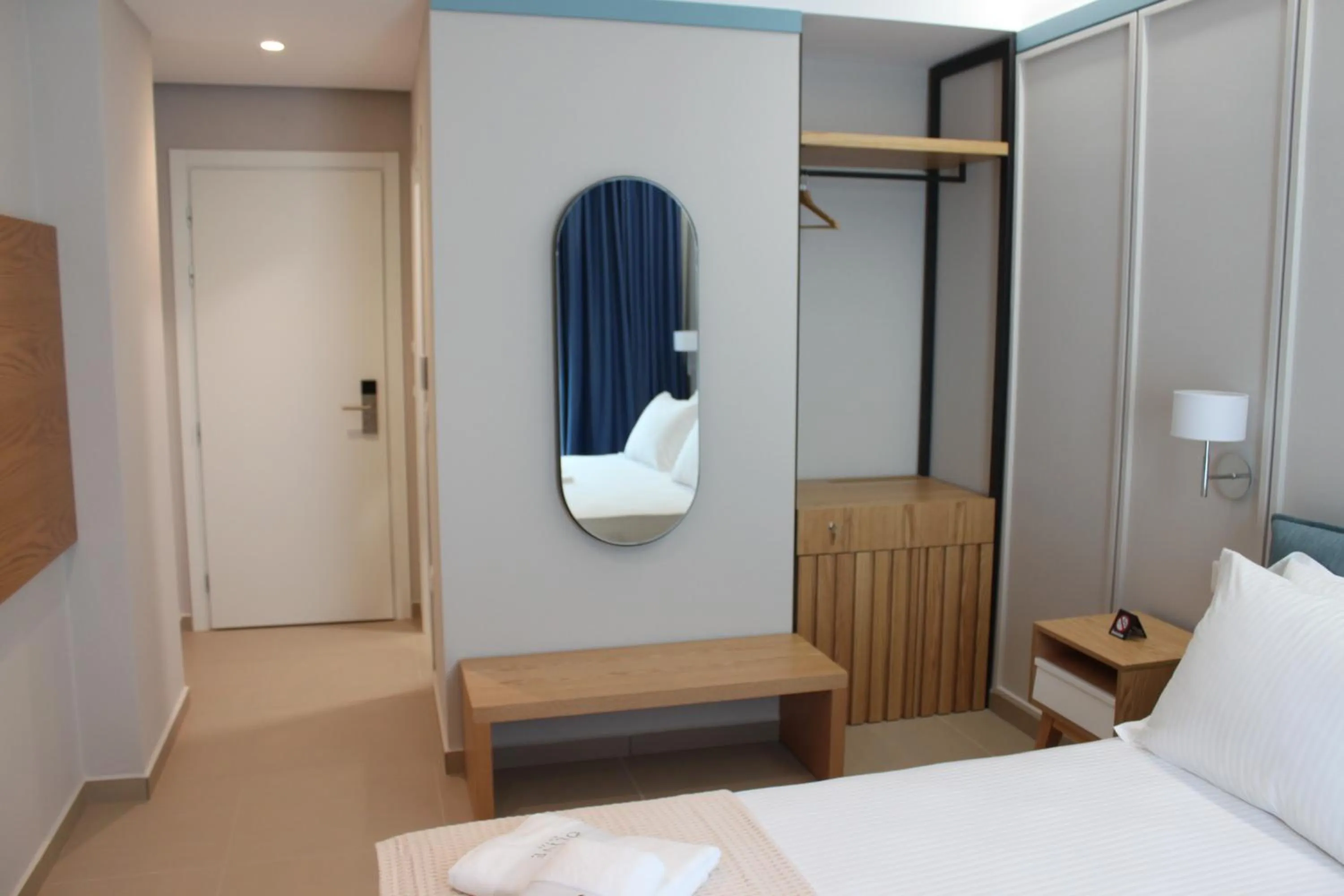 Bedroom, Bed in Hotel Olive Ksamil