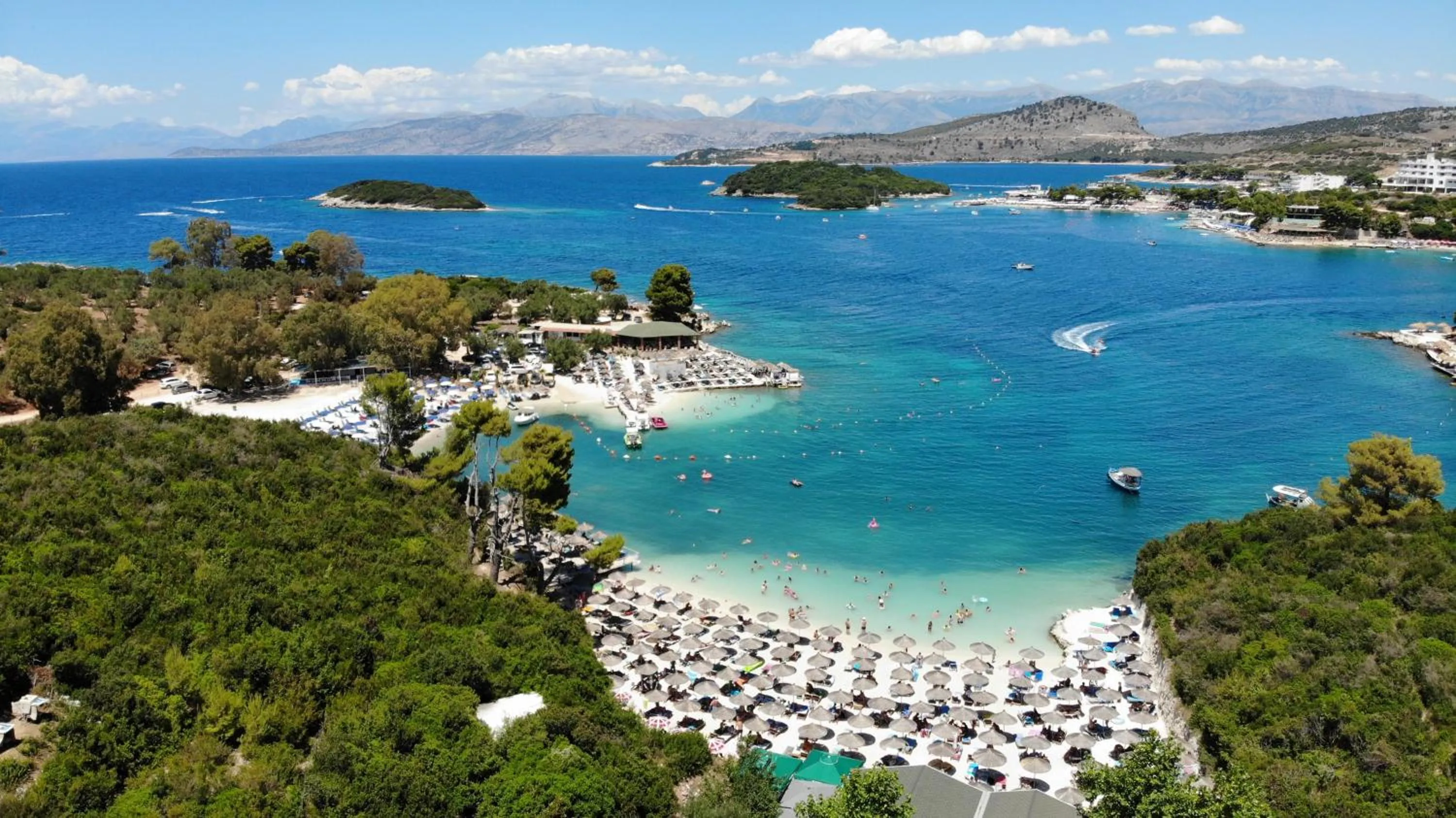 Property building in Hotel Olive Ksamil