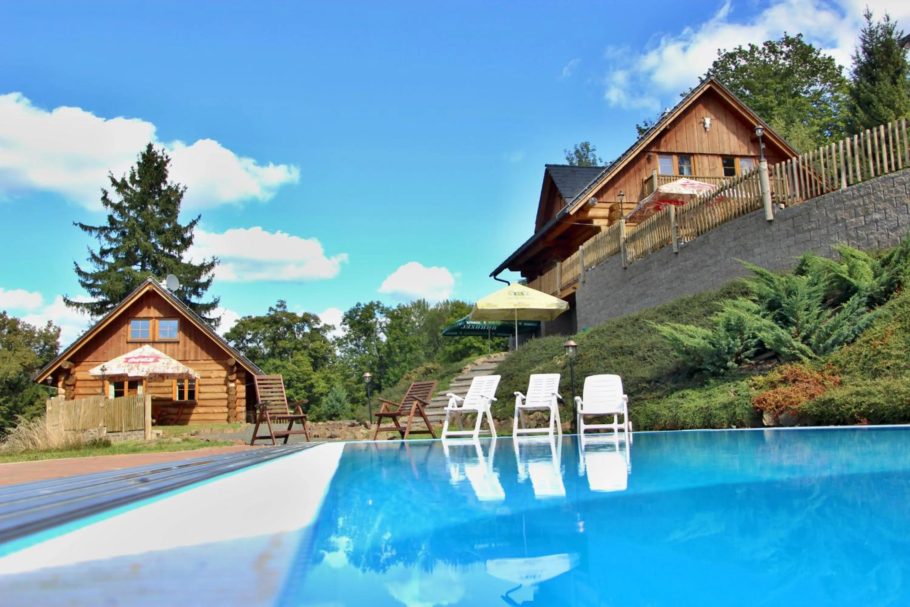 Open Air Bath in Ranch Bystrá