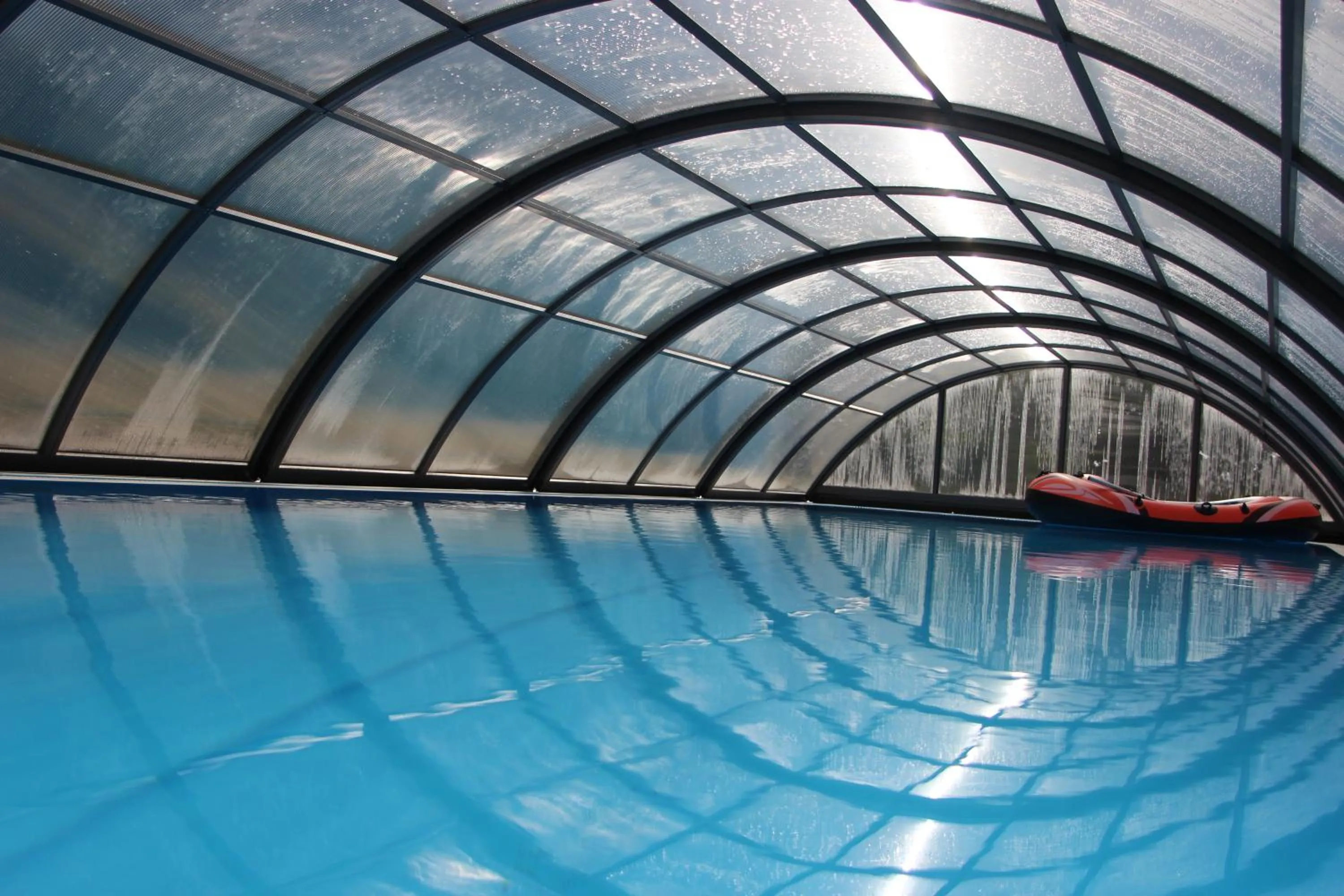 Swimming pool in Ranch Bystrá