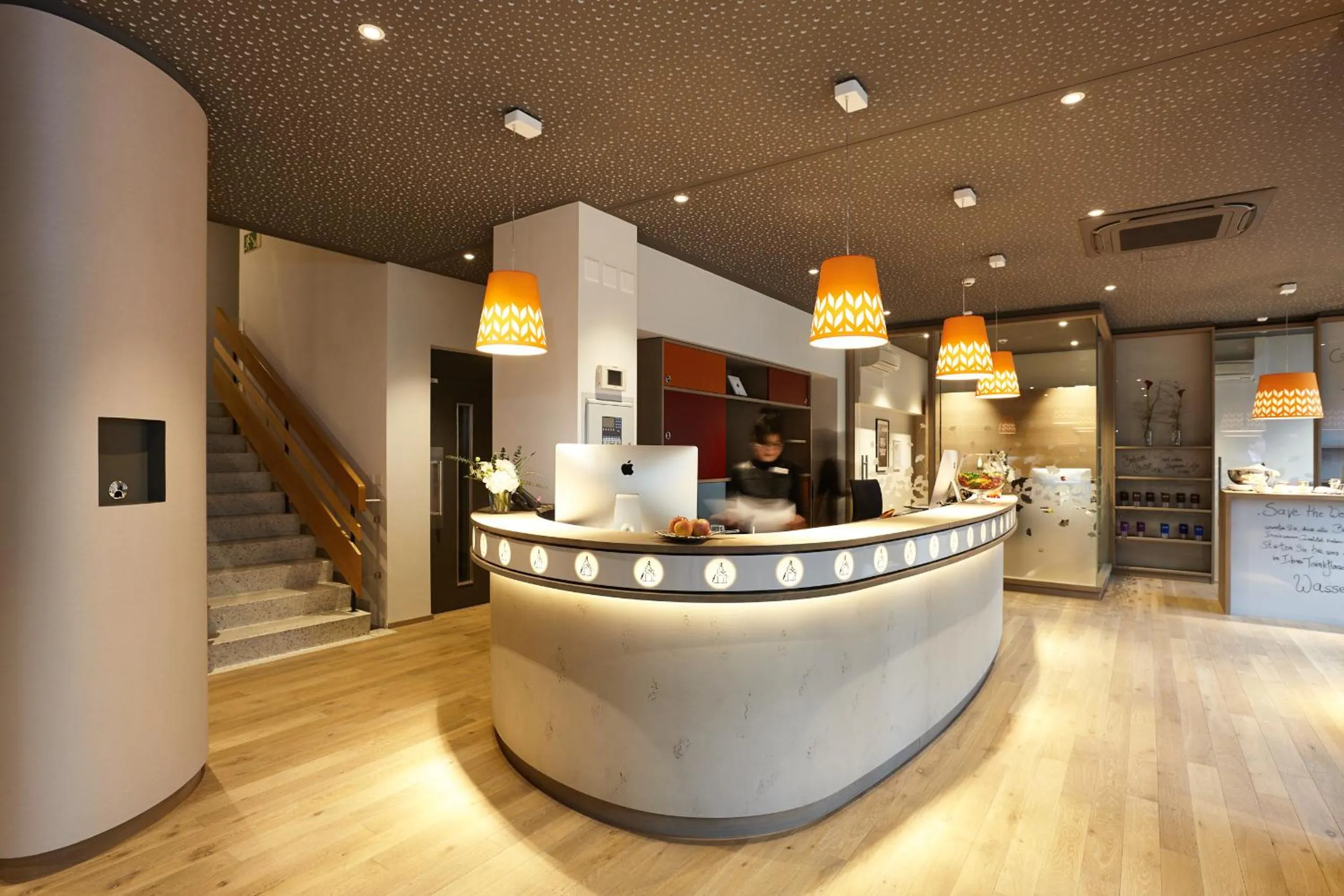 Lobby or reception in Steinenschanze Charming City & Garden Hotel