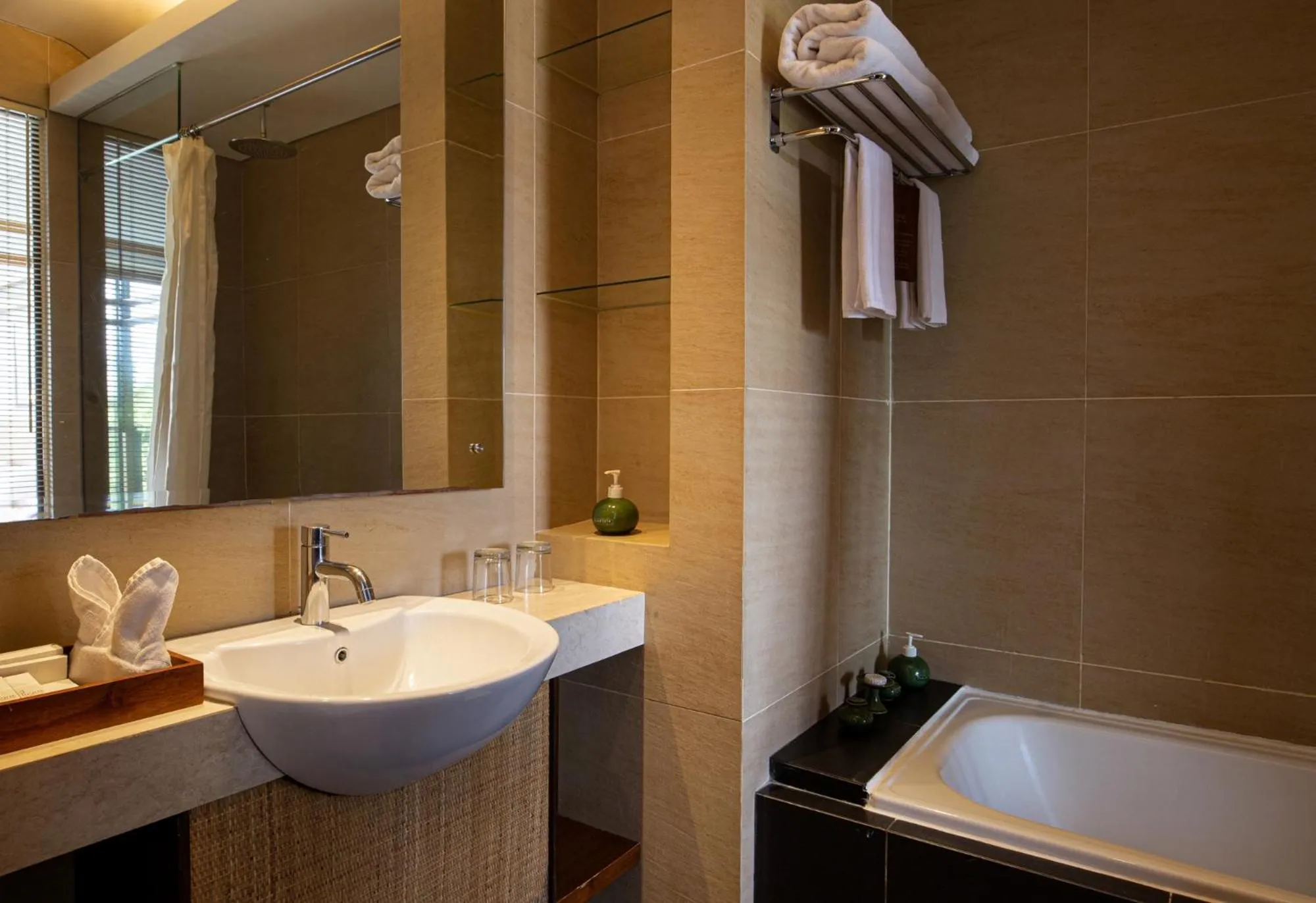 Bathroom in Plataran Ubud Hotel & Spa - CHSE Certified