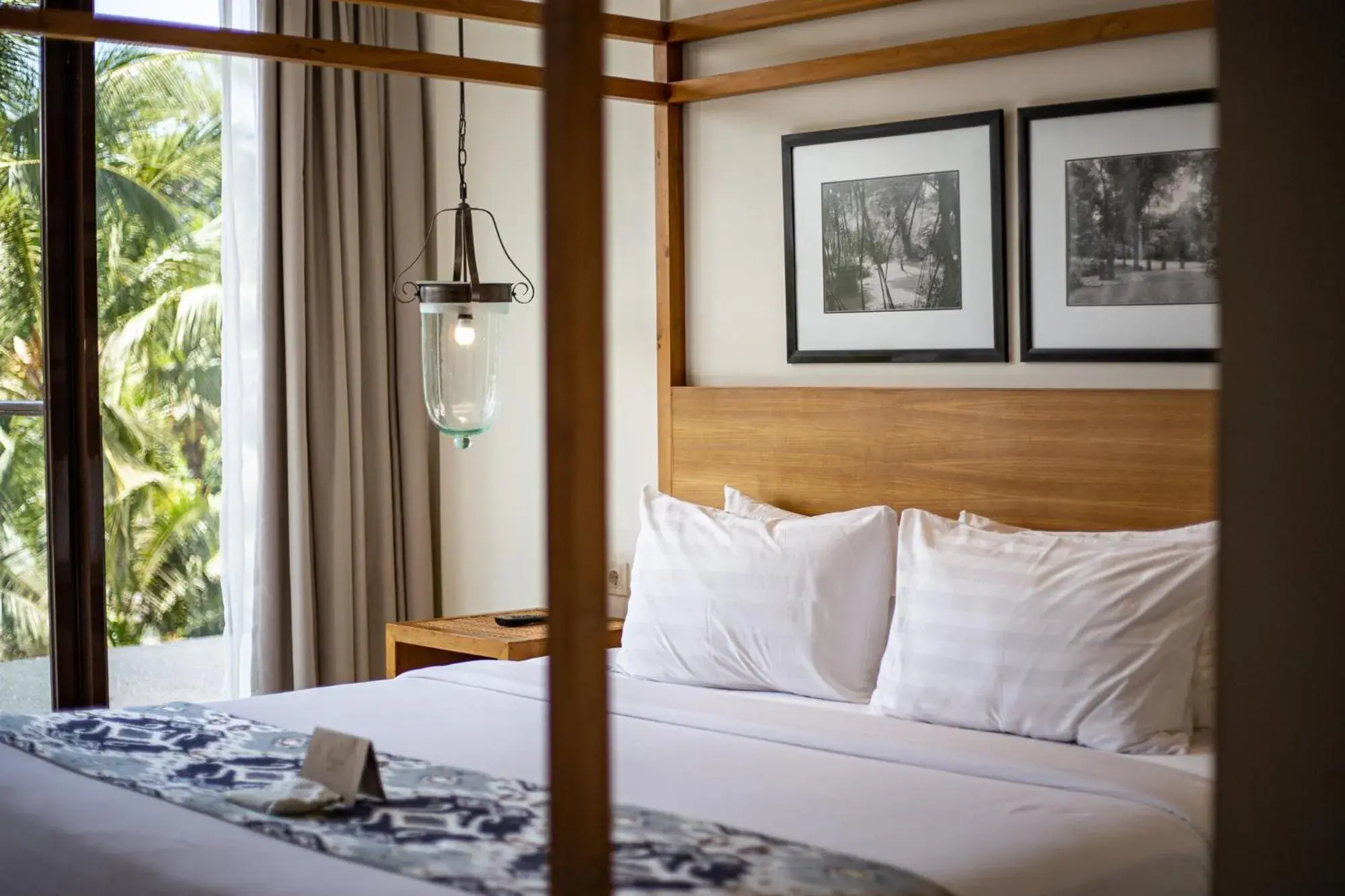 Bed in Plataran Ubud Hotel & Spa - CHSE Certified Bed in Plataran Ubud Hotel & Spa - CHSE Certified