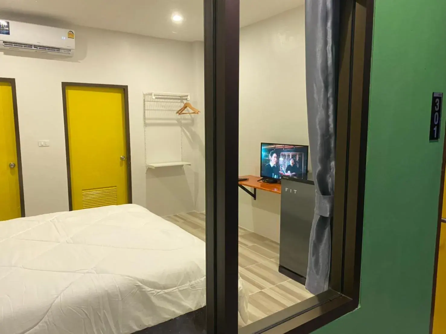 TV and multimedia, Bed in N&N HOUSE Laem Hin TV and multimedia, Bed in N&N HOUSE Laem Hin