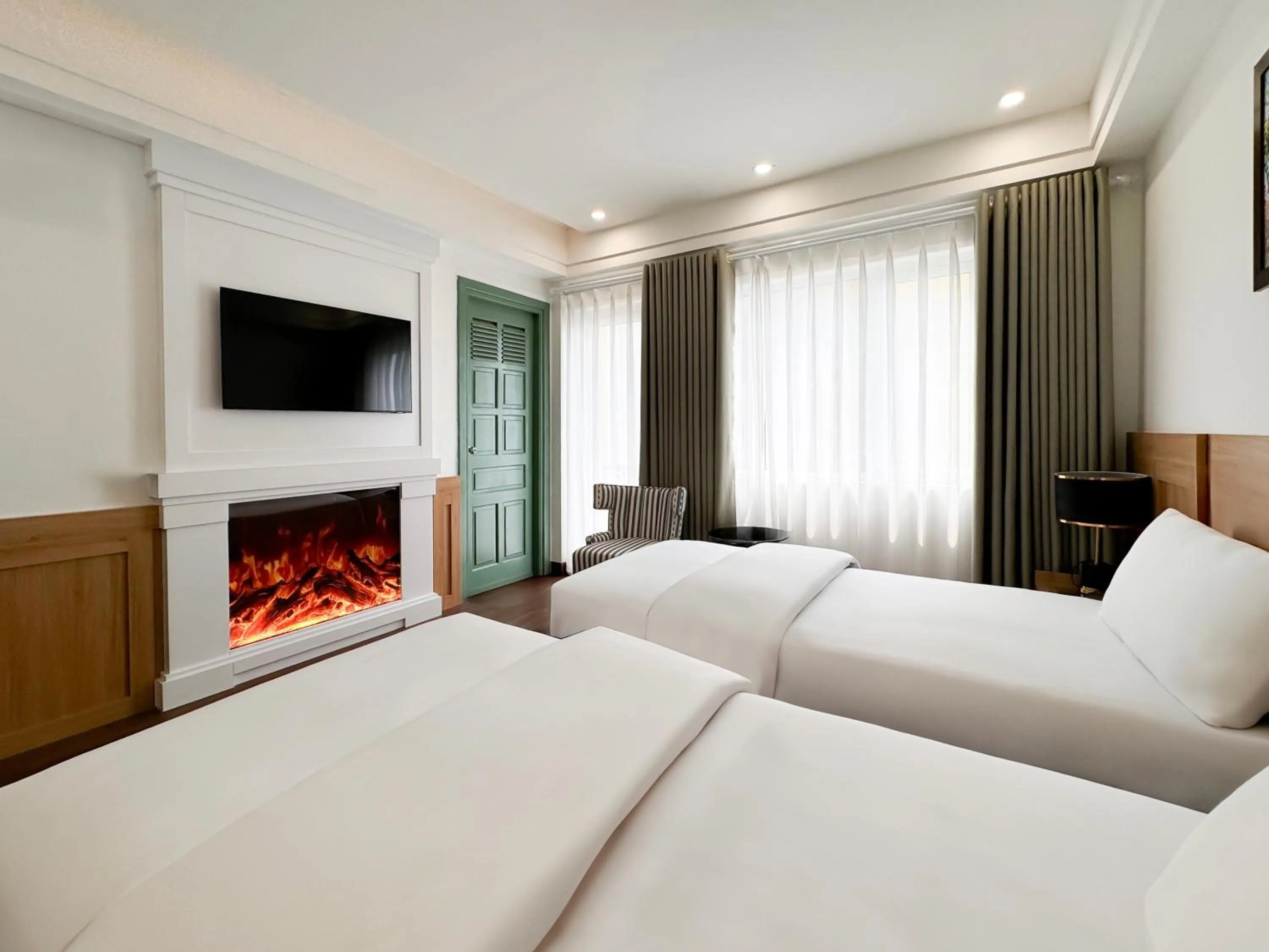 Bed in A25 Hotel - 29 Thác Bạc - Sapa