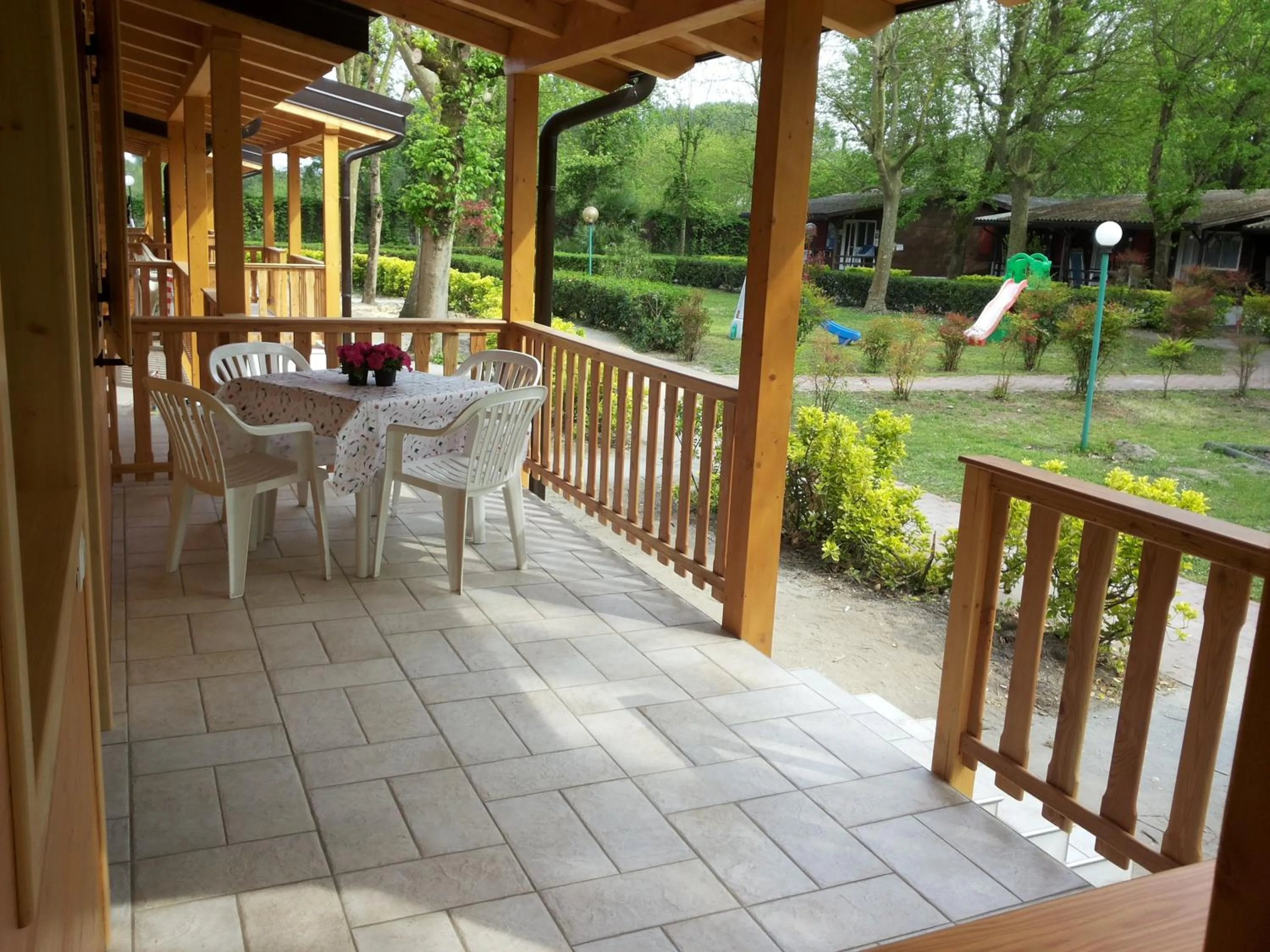 Patio in Villaggio Samoa