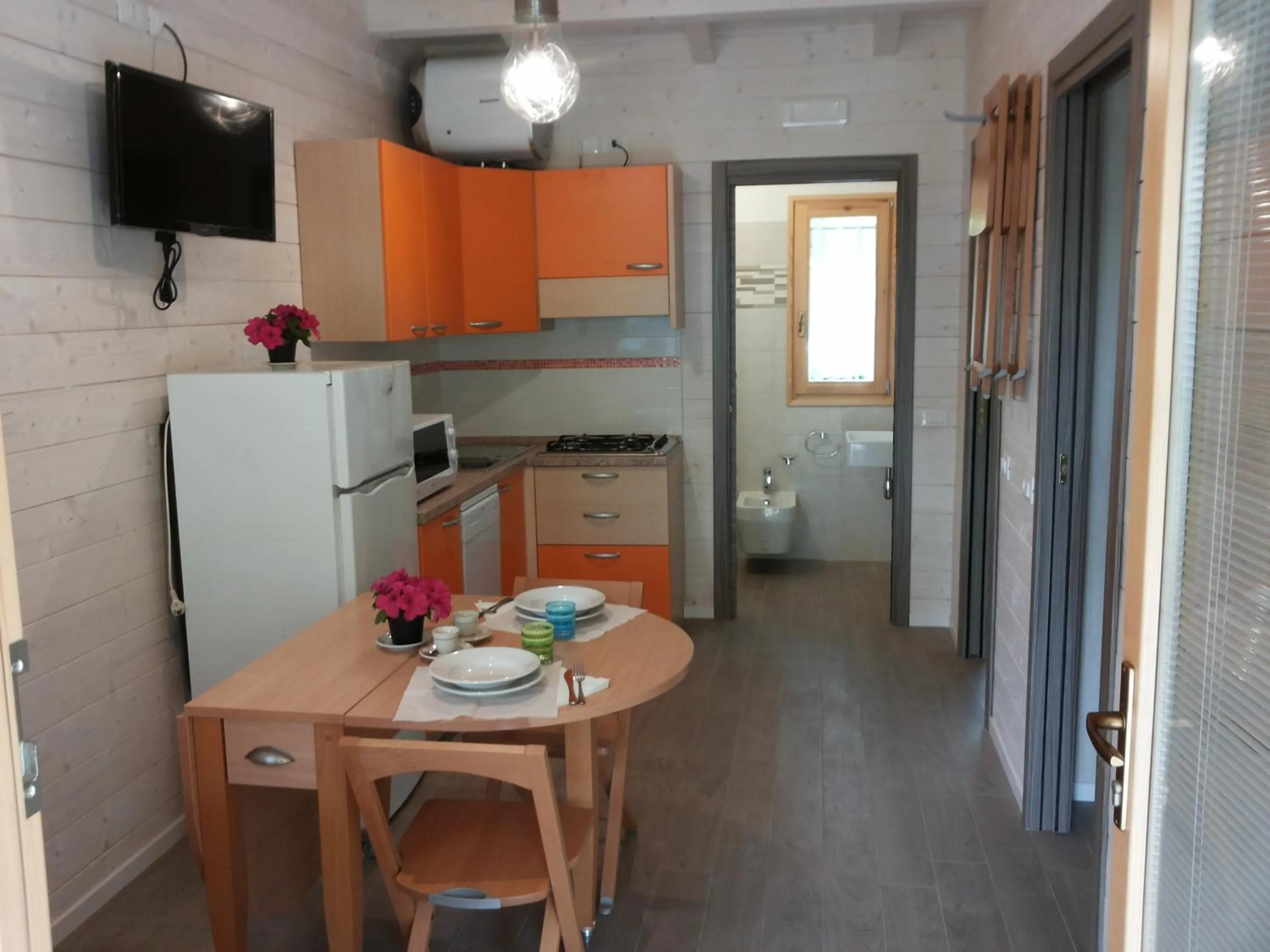 Kitchen or kitchenette in Villaggio Samoa