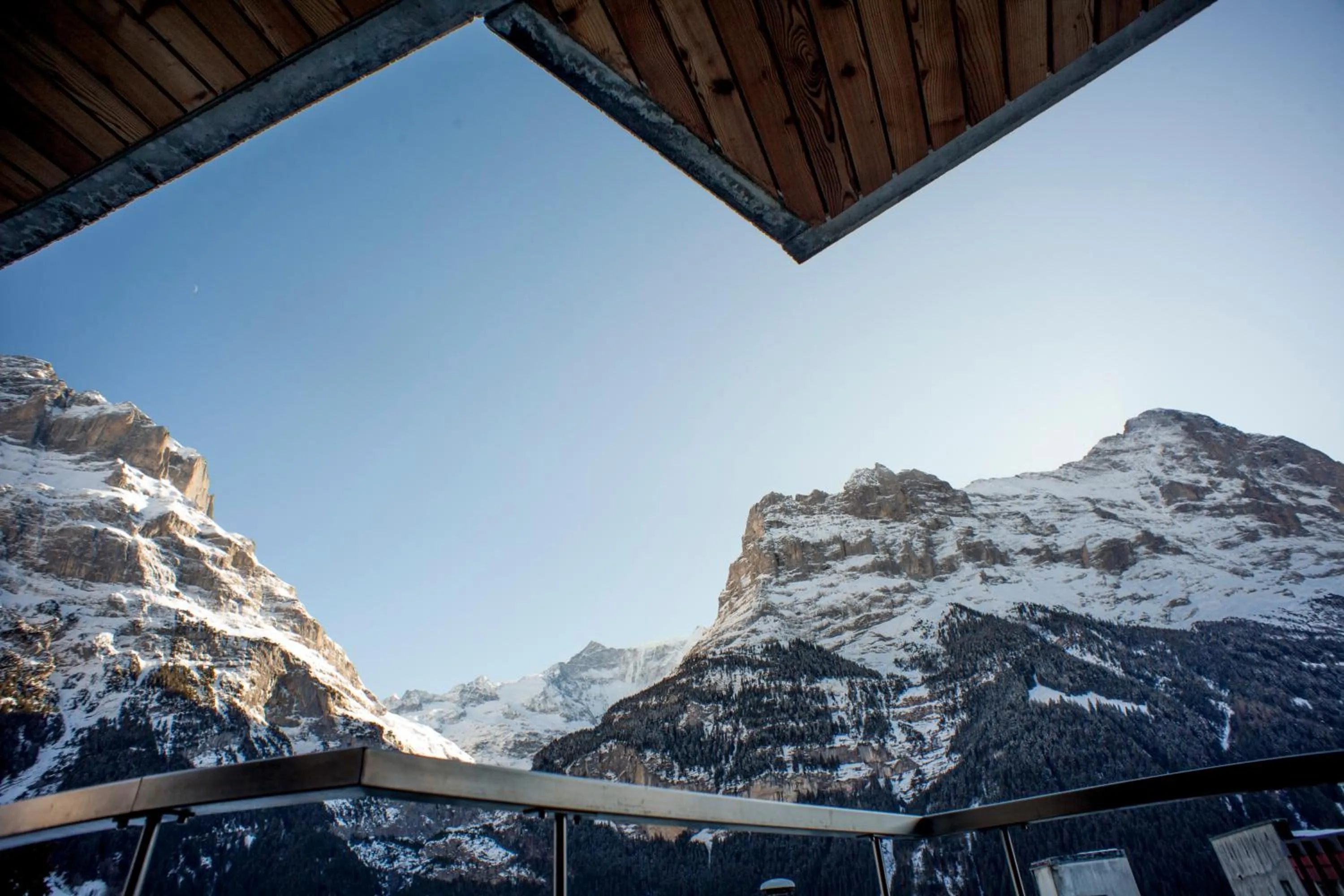 Mountain view in Eiger Mountain & Soul Resort