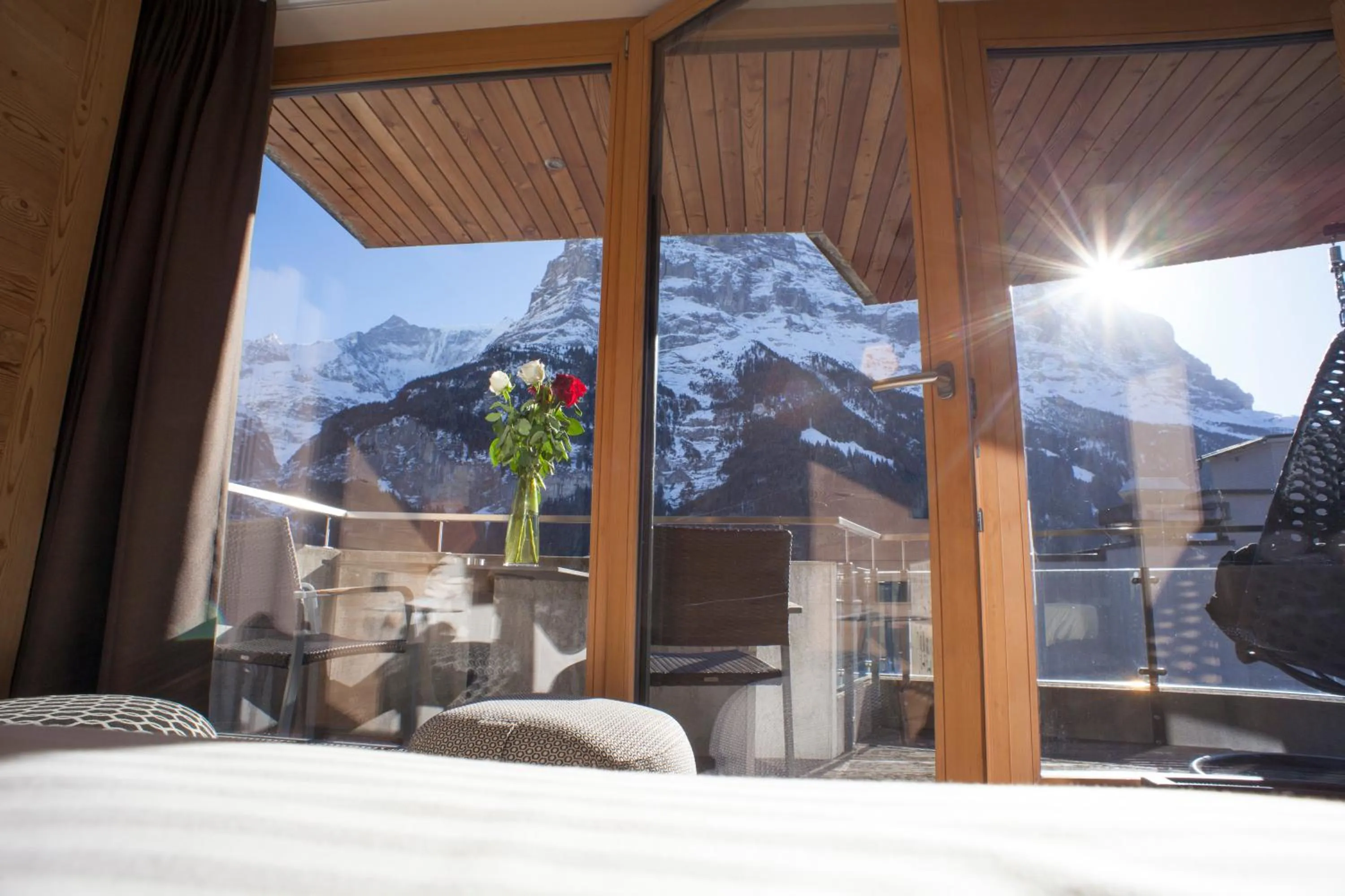 Mountain view in Eiger Mountain & Soul Resort