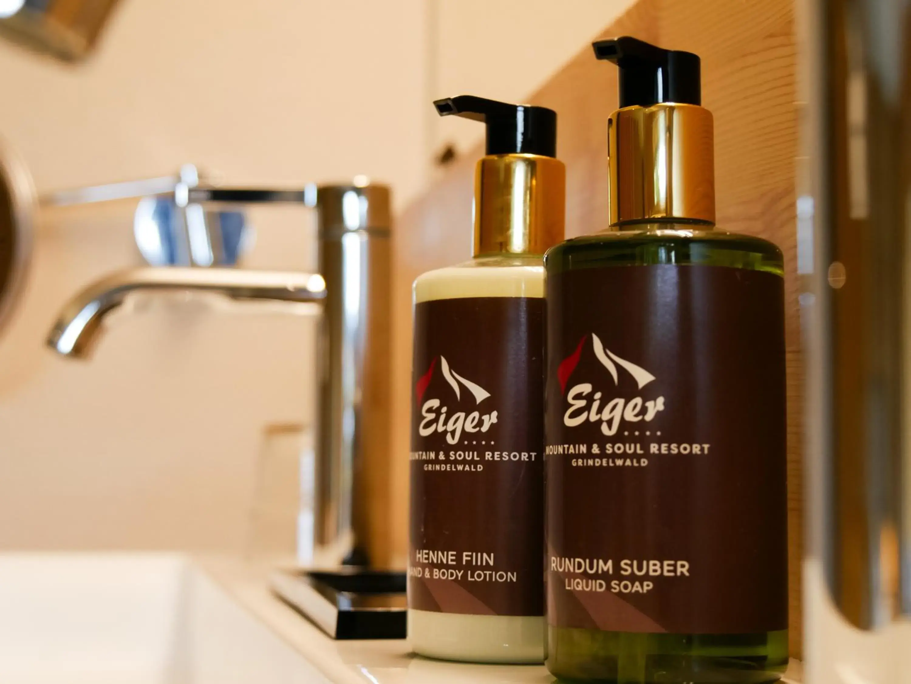 Bathroom in Eiger Mountain & Soul Resort Bathroom in Eiger Mountain & Soul Resort