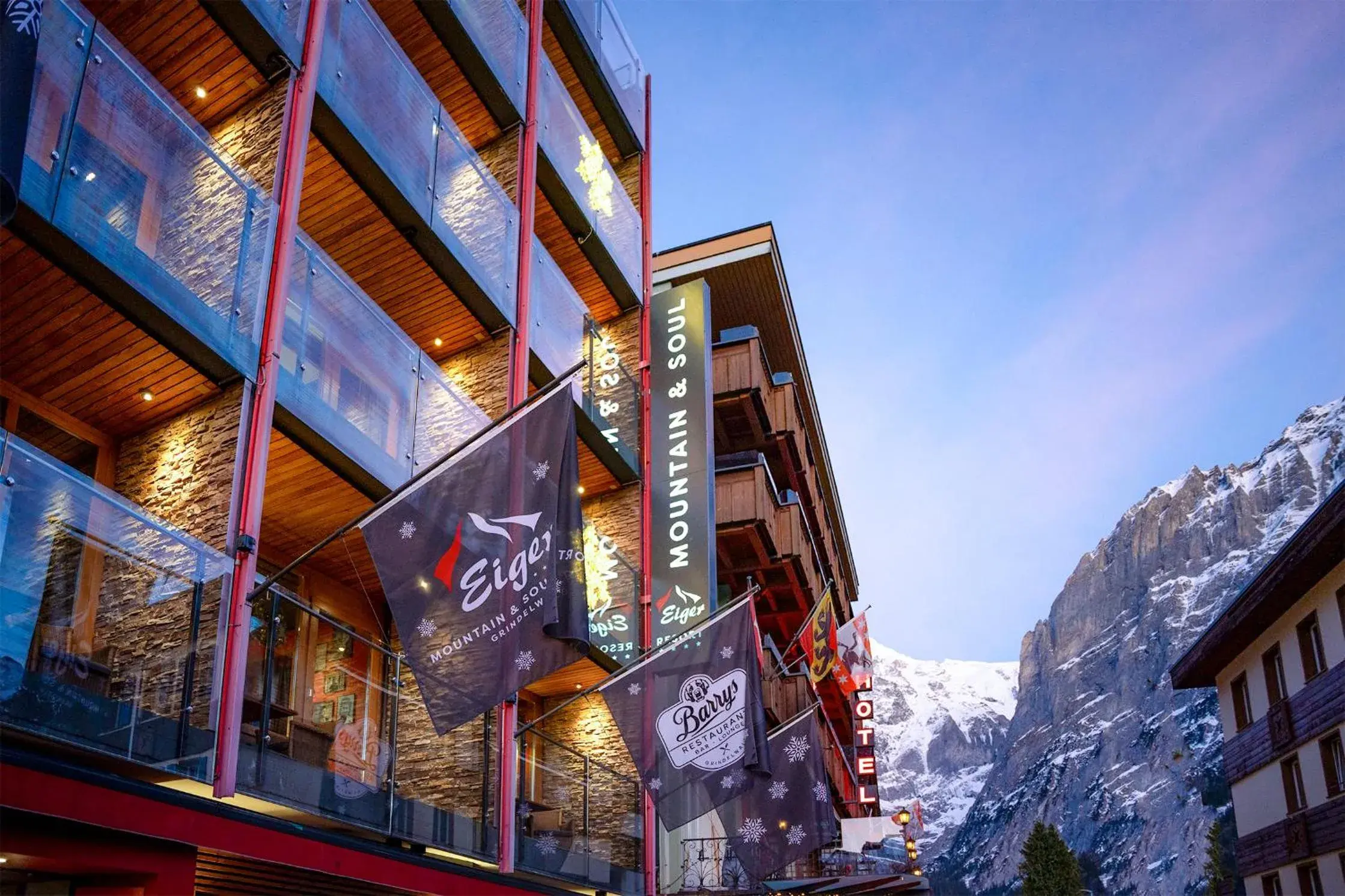 Property building in Eiger Mountain & Soul Resort Property building in Eiger Mountain & Soul Resort
