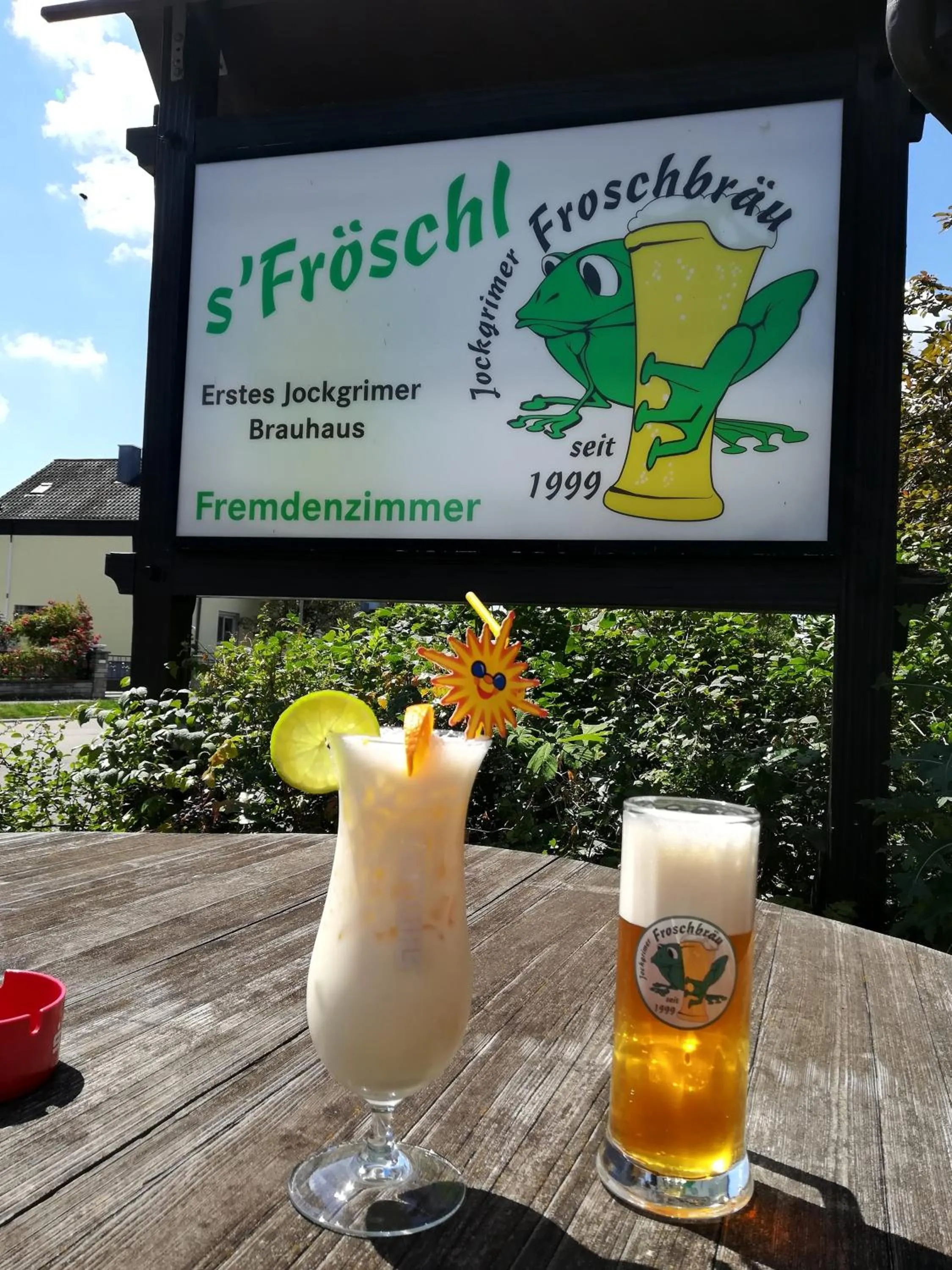 Beach in Brauhaus Fröschl
