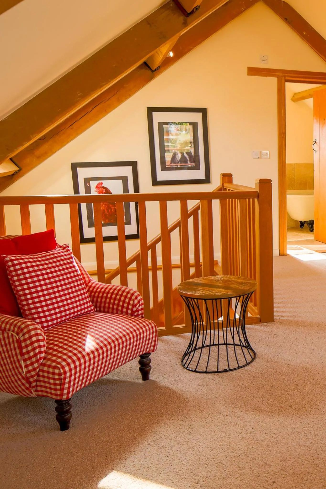 Bedroom in Yew Tree Cottage