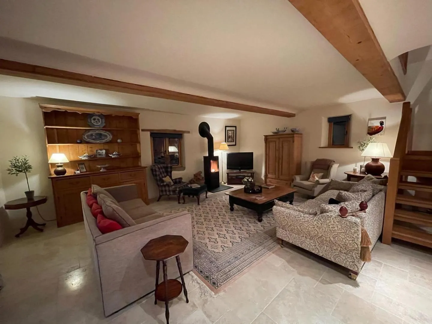 TV and multimedia in Yew Tree Cottage