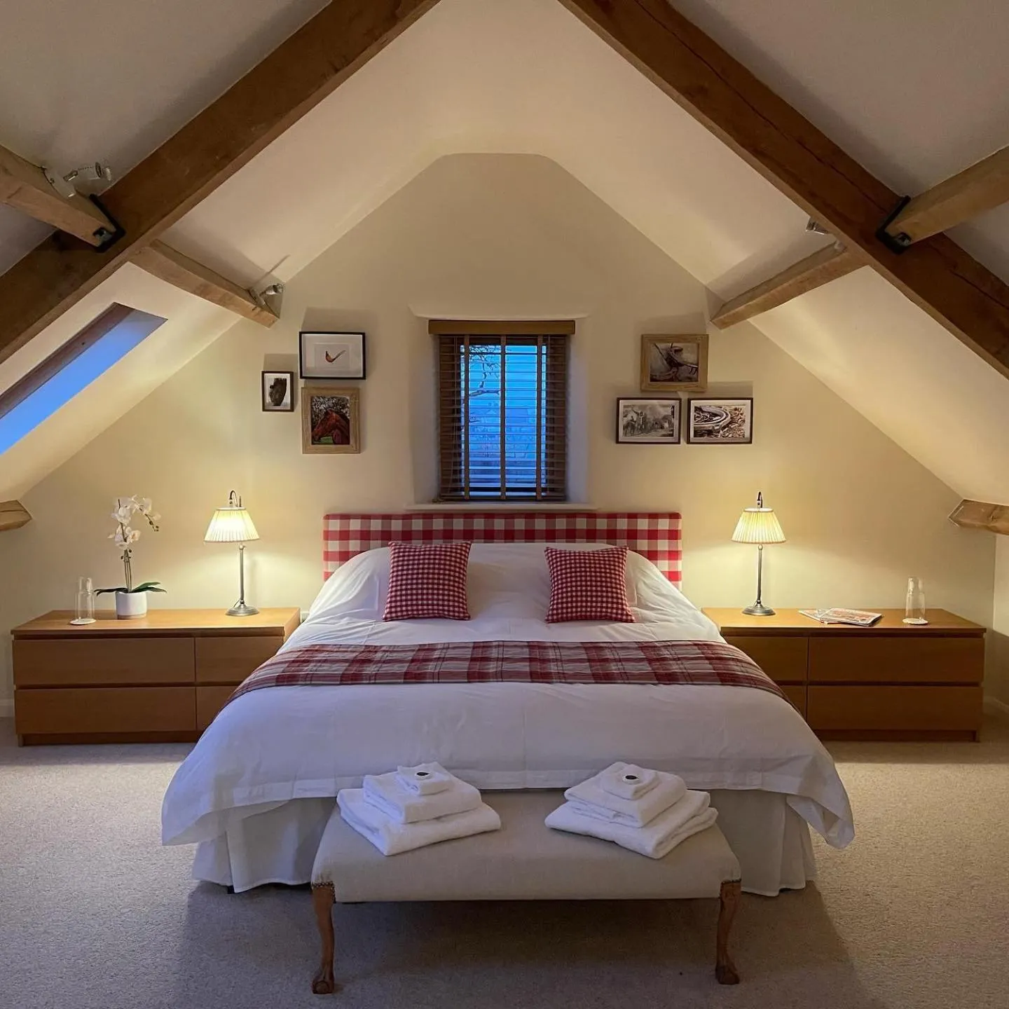 Bed in Yew Tree Cottage