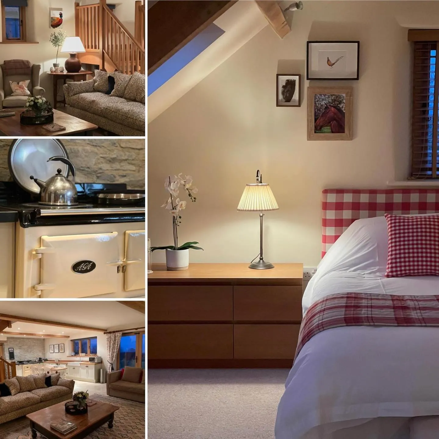 Living room, Bed in Yew Tree Cottage
