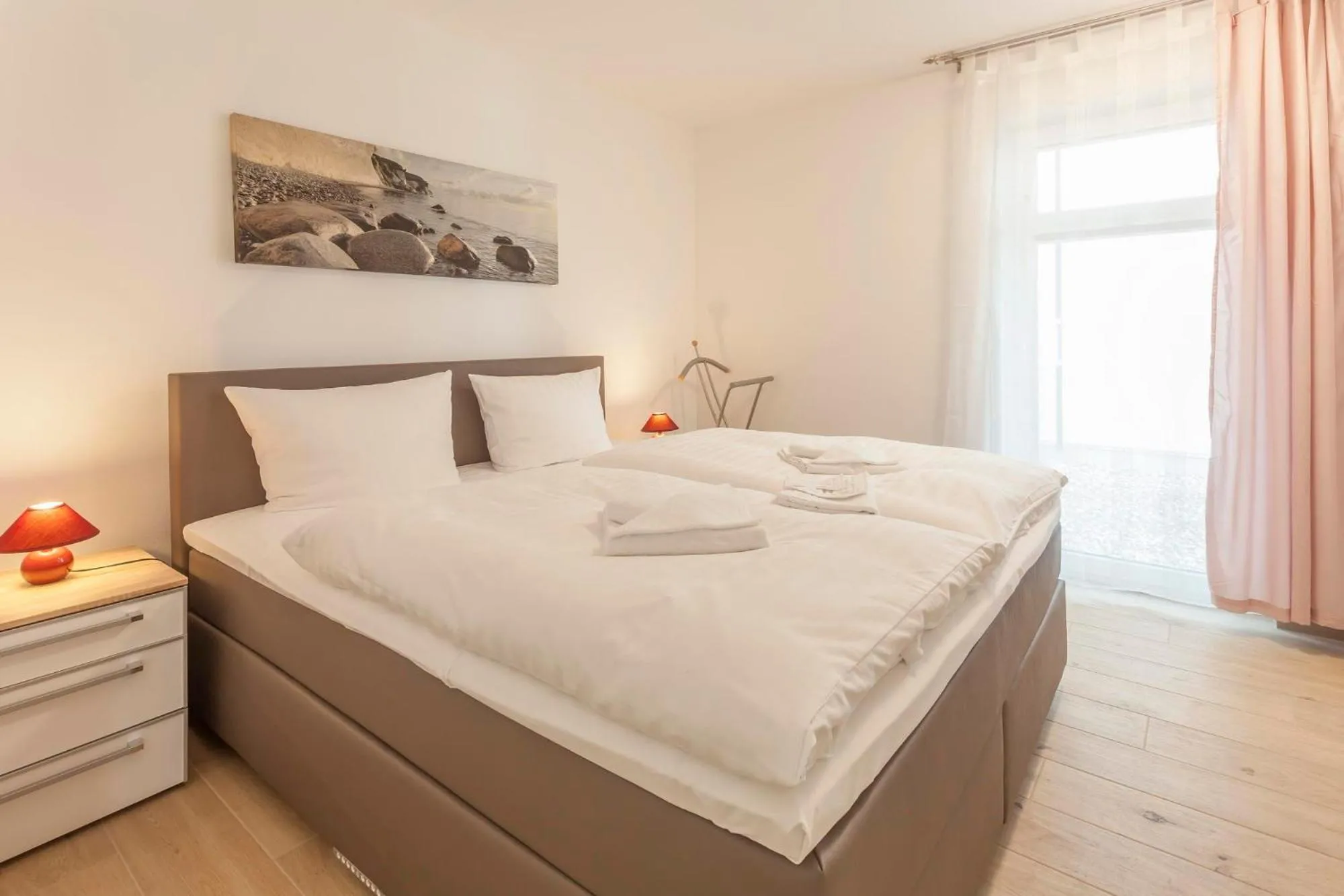 Bed in Villa Louisa Möwe