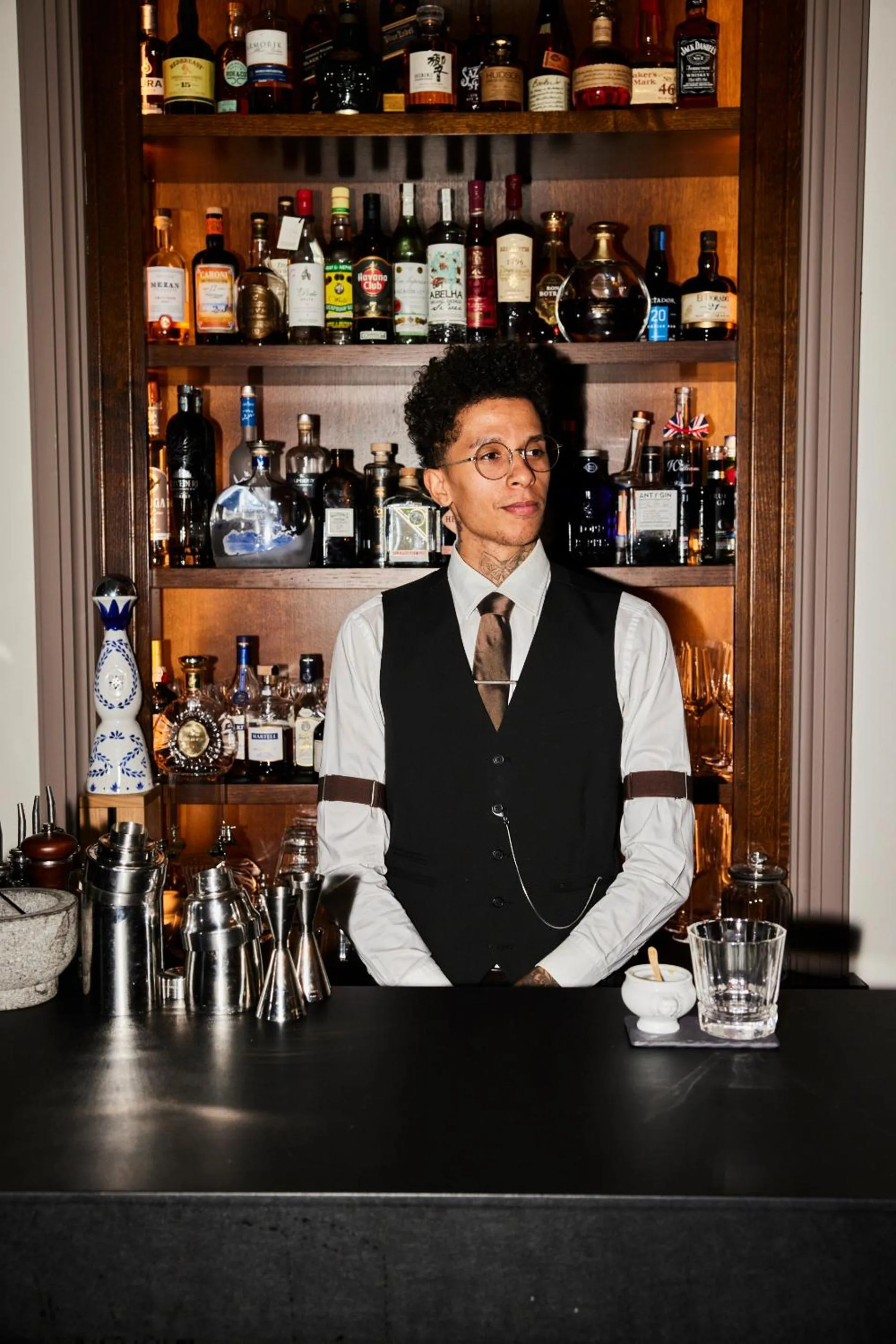 Lounge or bar in Lausanne Palace