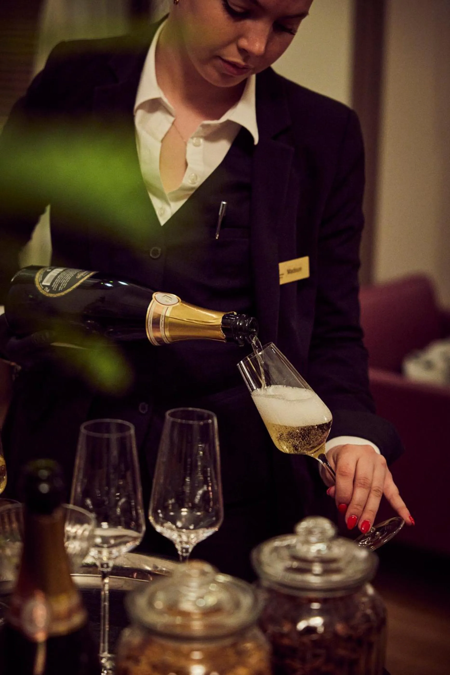 Lounge or bar in Lausanne Palace