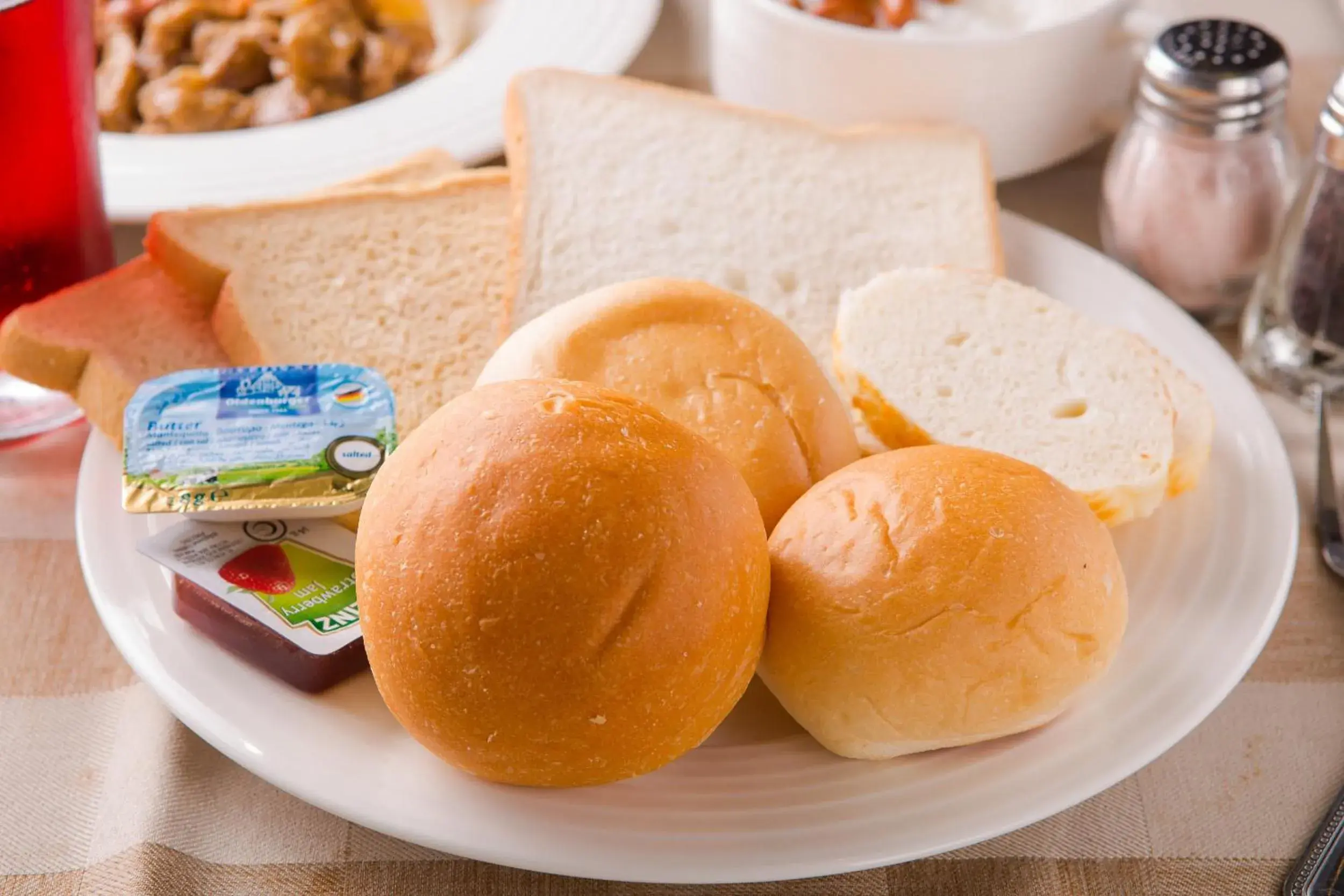 Food close-up in Harbor Elite Hotel Food close-up in Harbor Elite Hotel