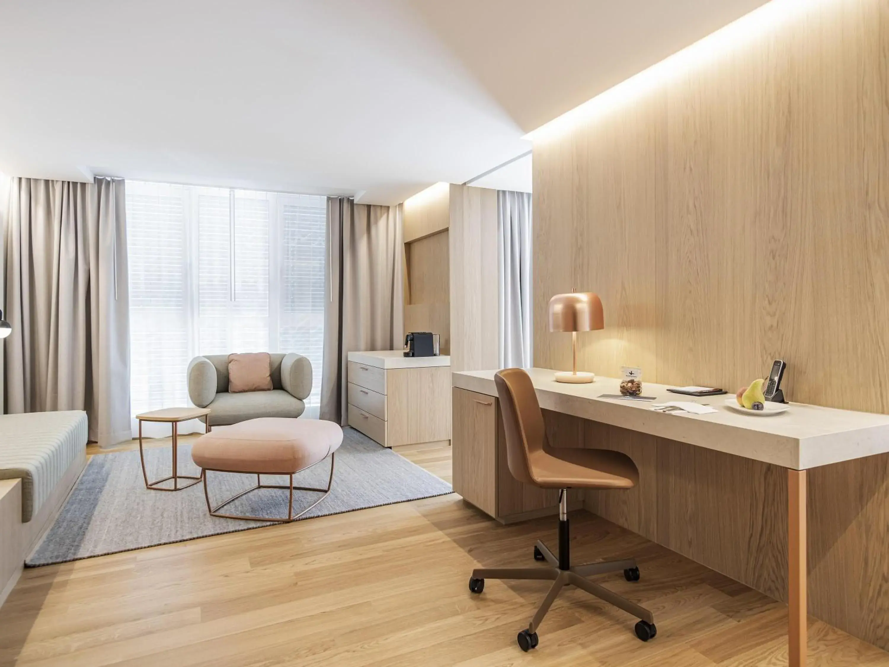 Bedroom in Swissôtel Kursaal Bern Bedroom in Swissôtel Kursaal Bern