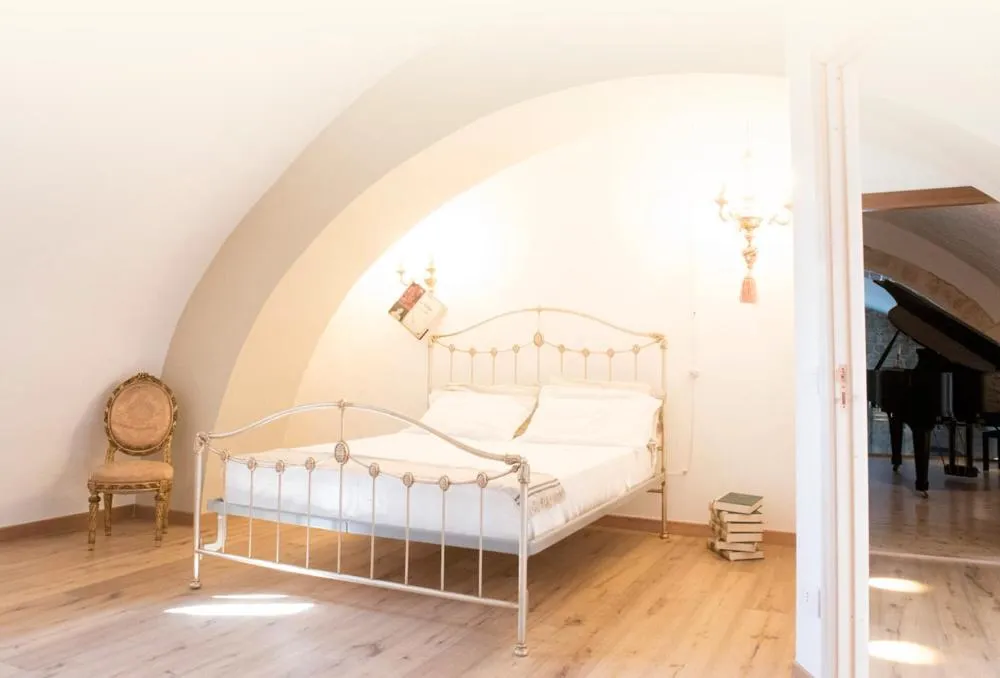 Bed in Masseria Barone Gambadoro