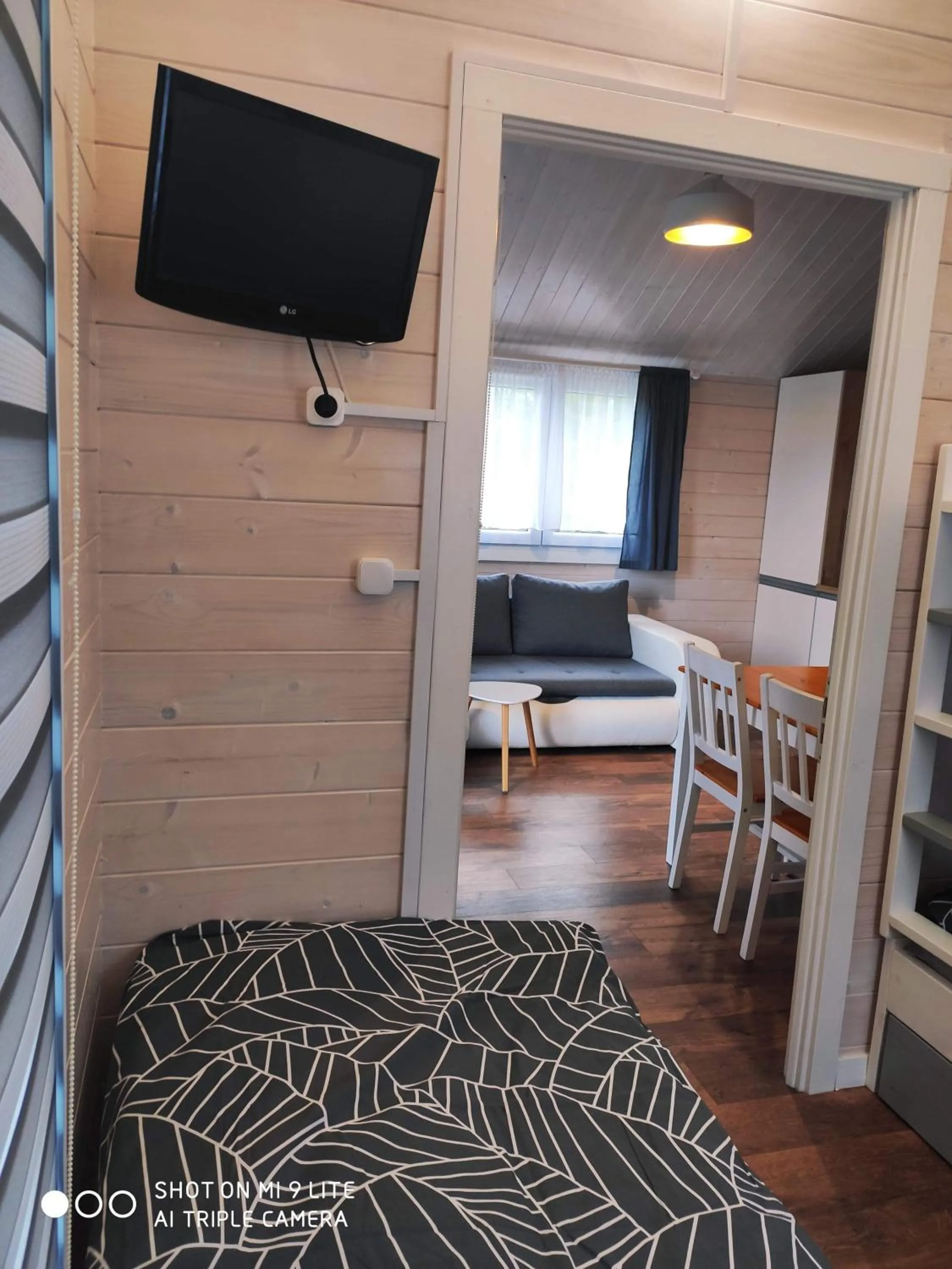 Bed in Domki Letniskowe Do-Iwi