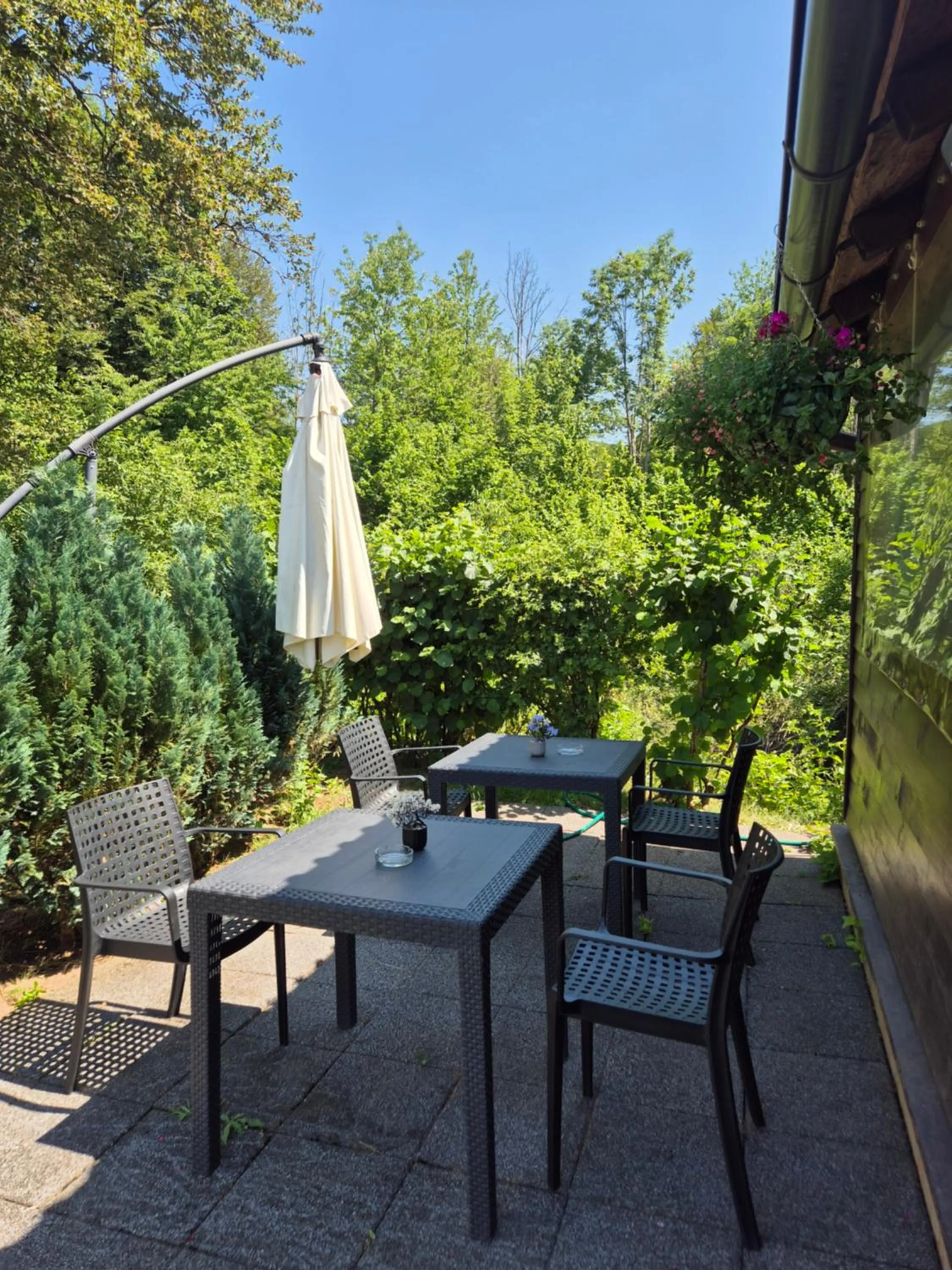 Garden in Plitvice House Rosha