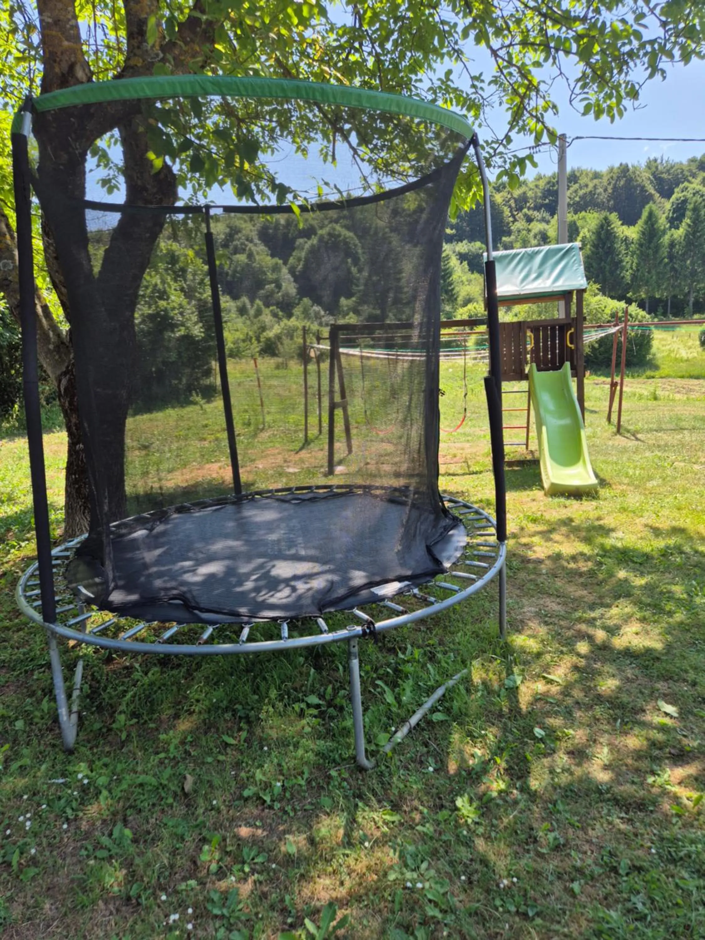 Garden in Plitvice House Rosha