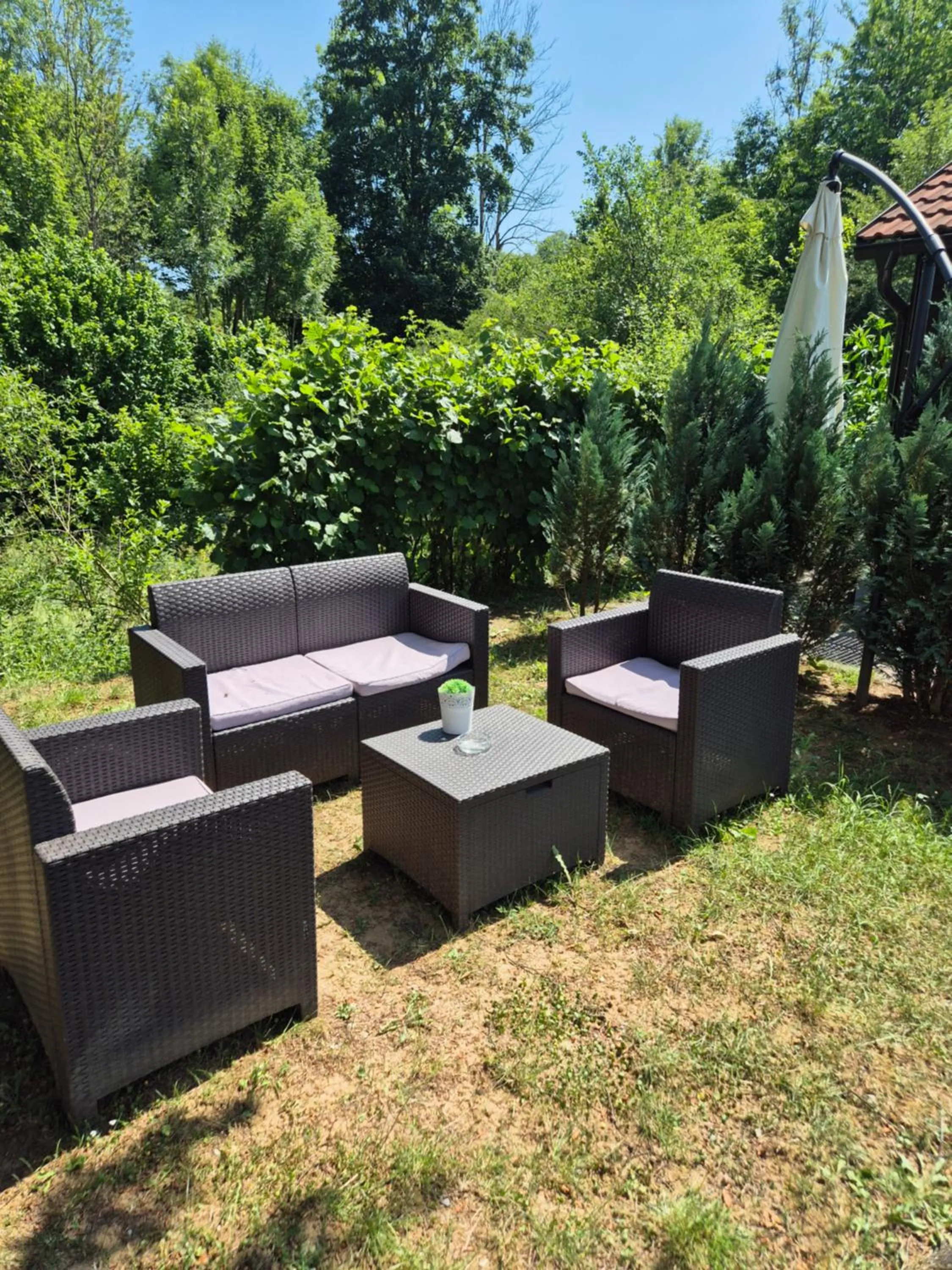 Garden in Plitvice House Rosha