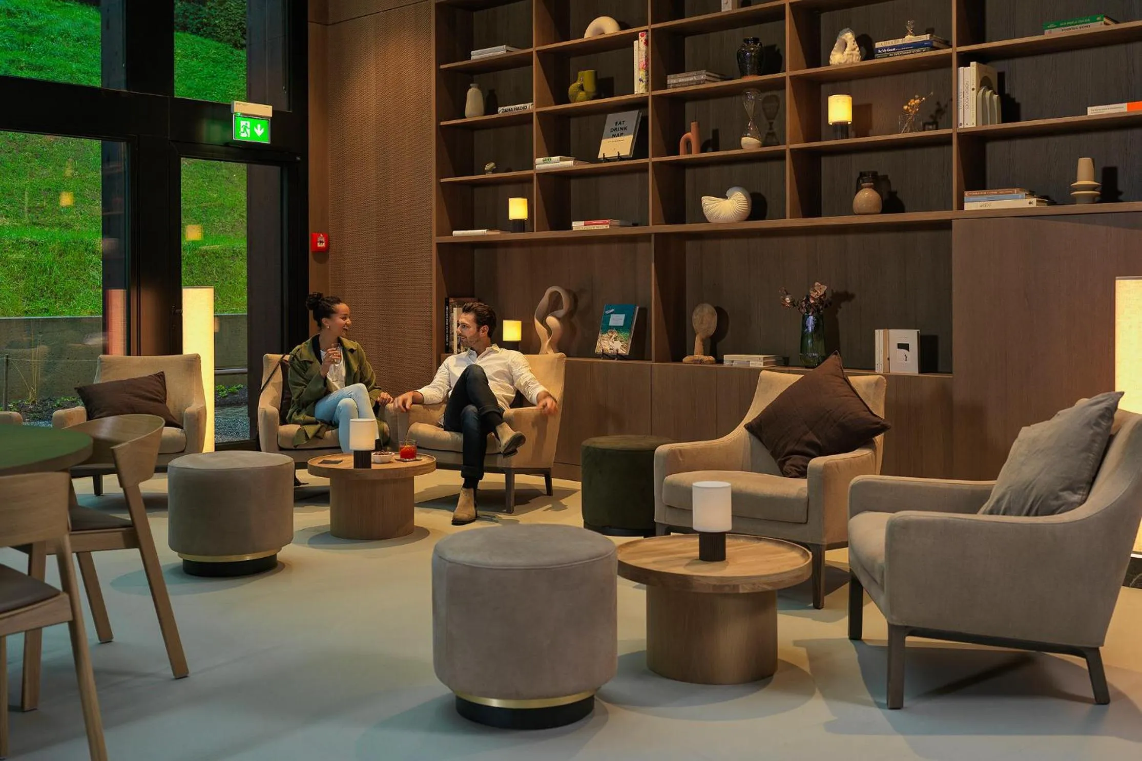 Lounge or bar in Park Hotel Zug