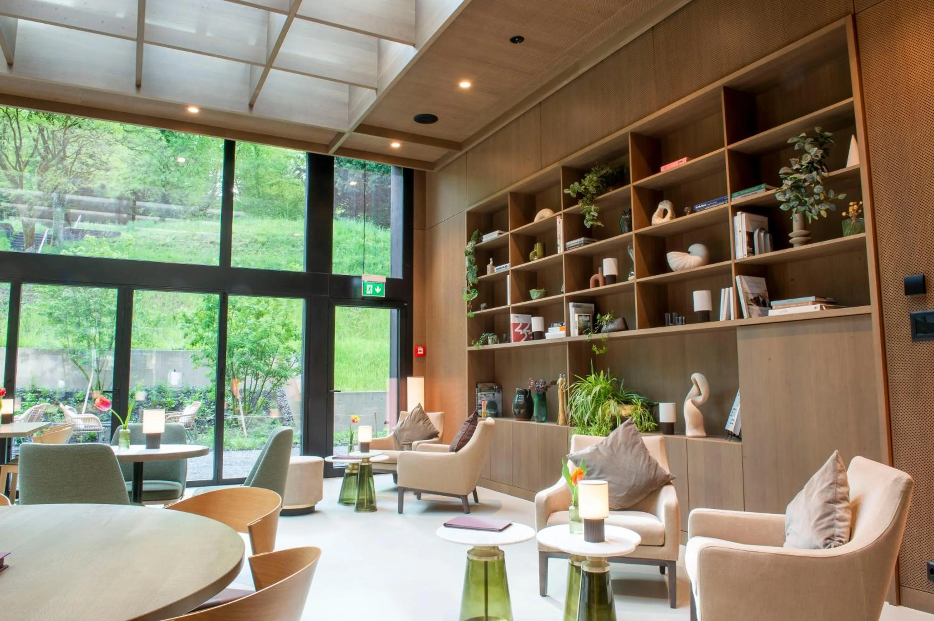 Seating area in Park Hotel Zug