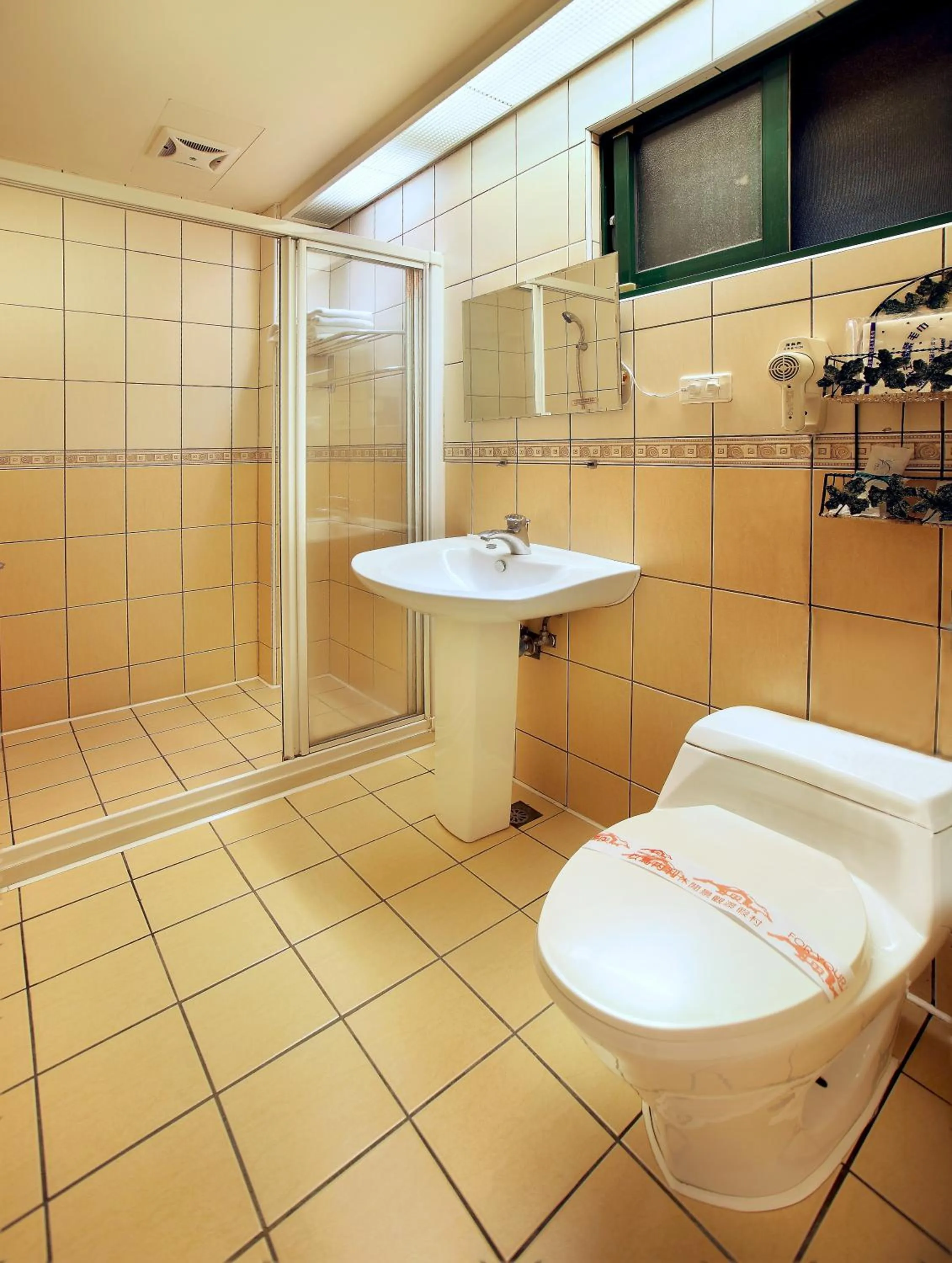 Shower in Emmanuel Farm House