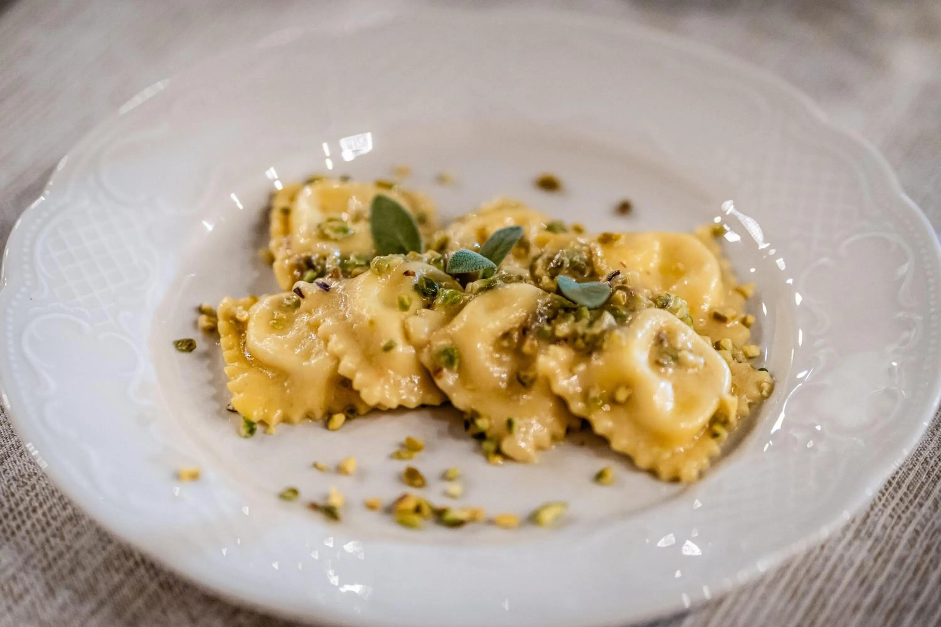 Food close-up in Castello di Baccaresca