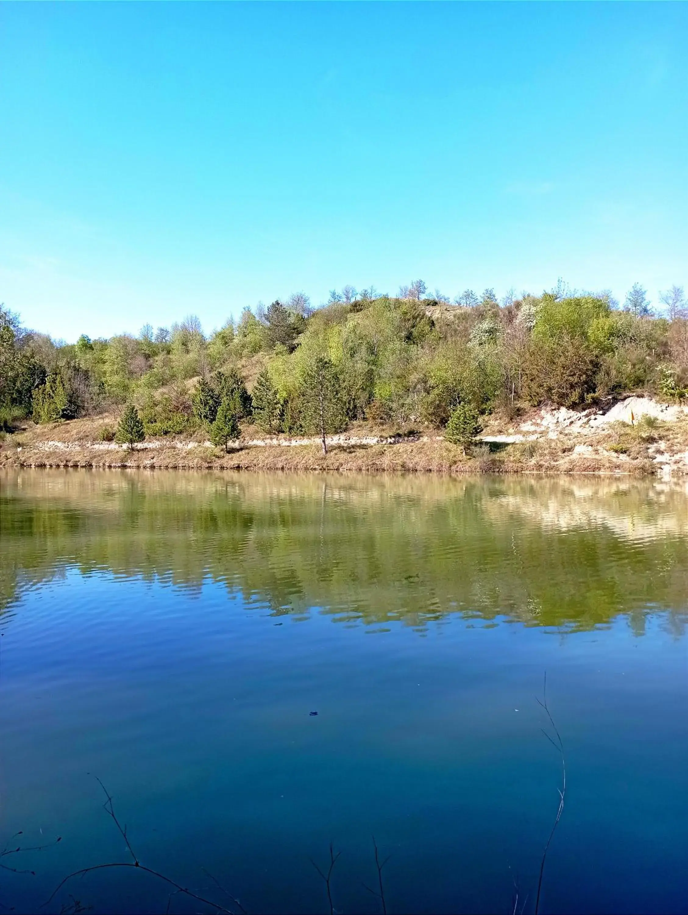 Lake view in Castello di Baccaresca Lake view in Castello di Baccaresca