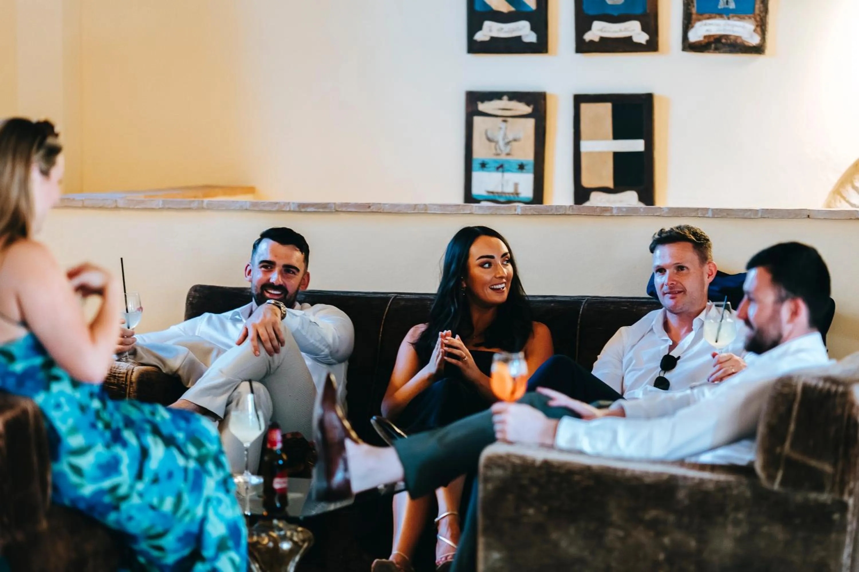 Living room in Castello di Baccaresca