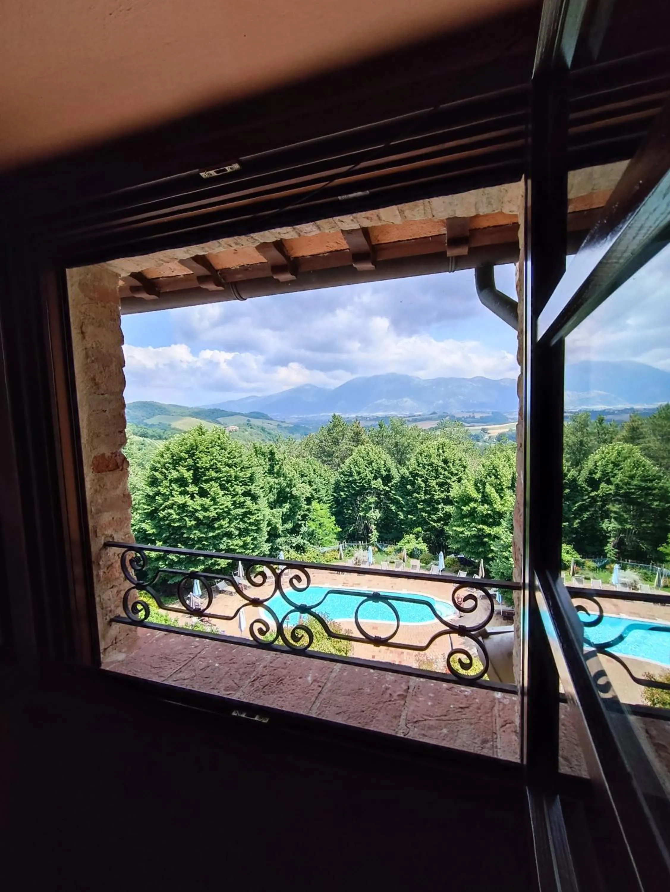 Natural landscape in Castello di Baccaresca