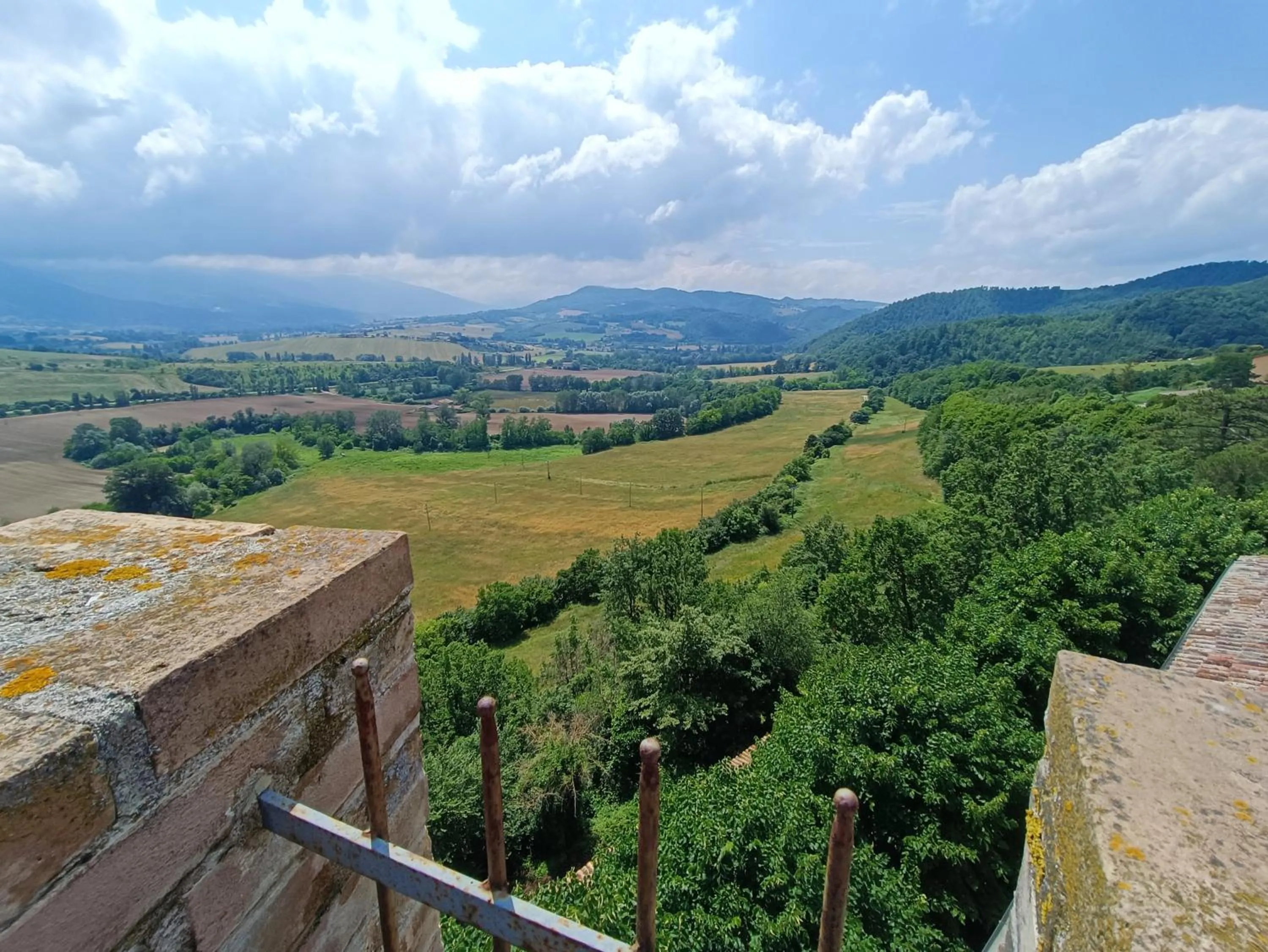 Mountain view in Castello di Baccaresca