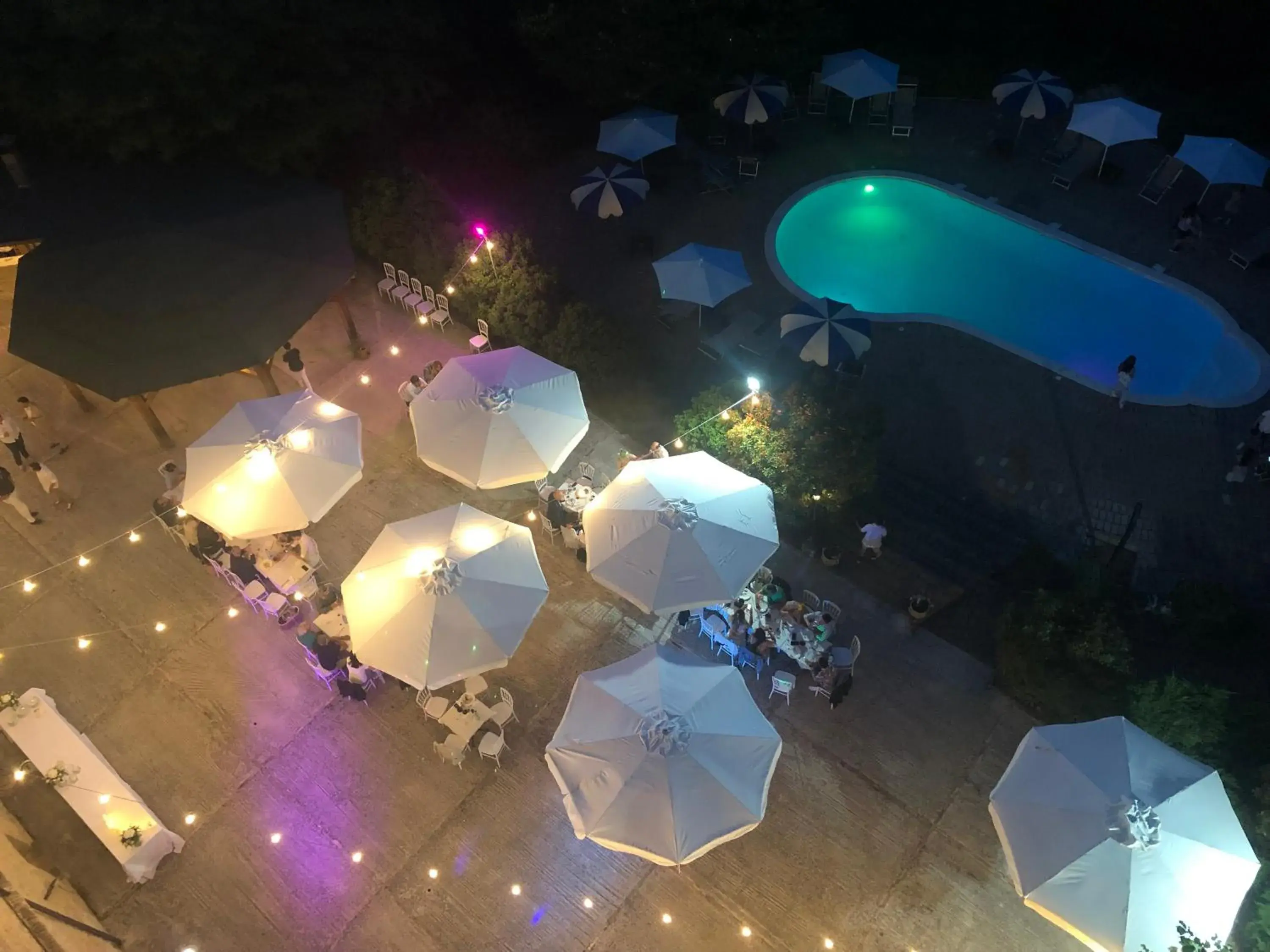 Swimming pool in Castello di Baccaresca Swimming pool in Castello di Baccaresca