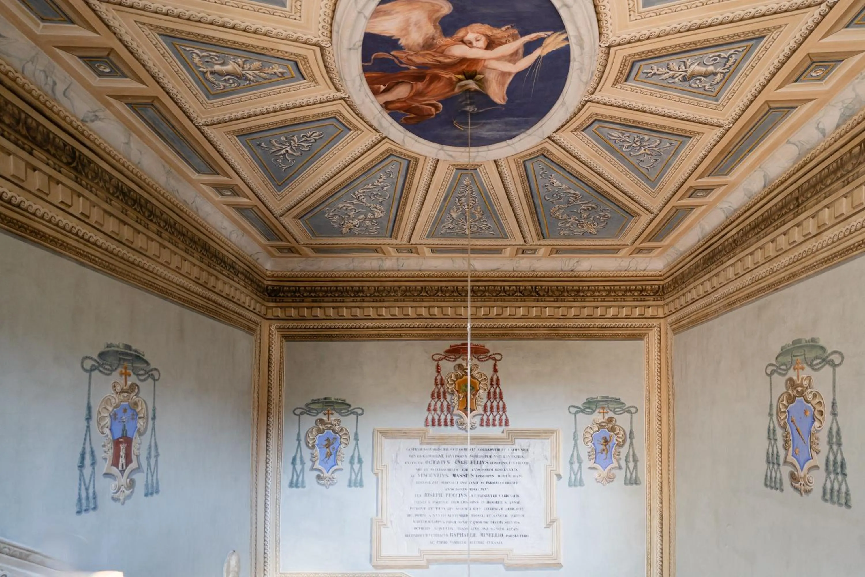 Decorative detail in Castello di Baccaresca