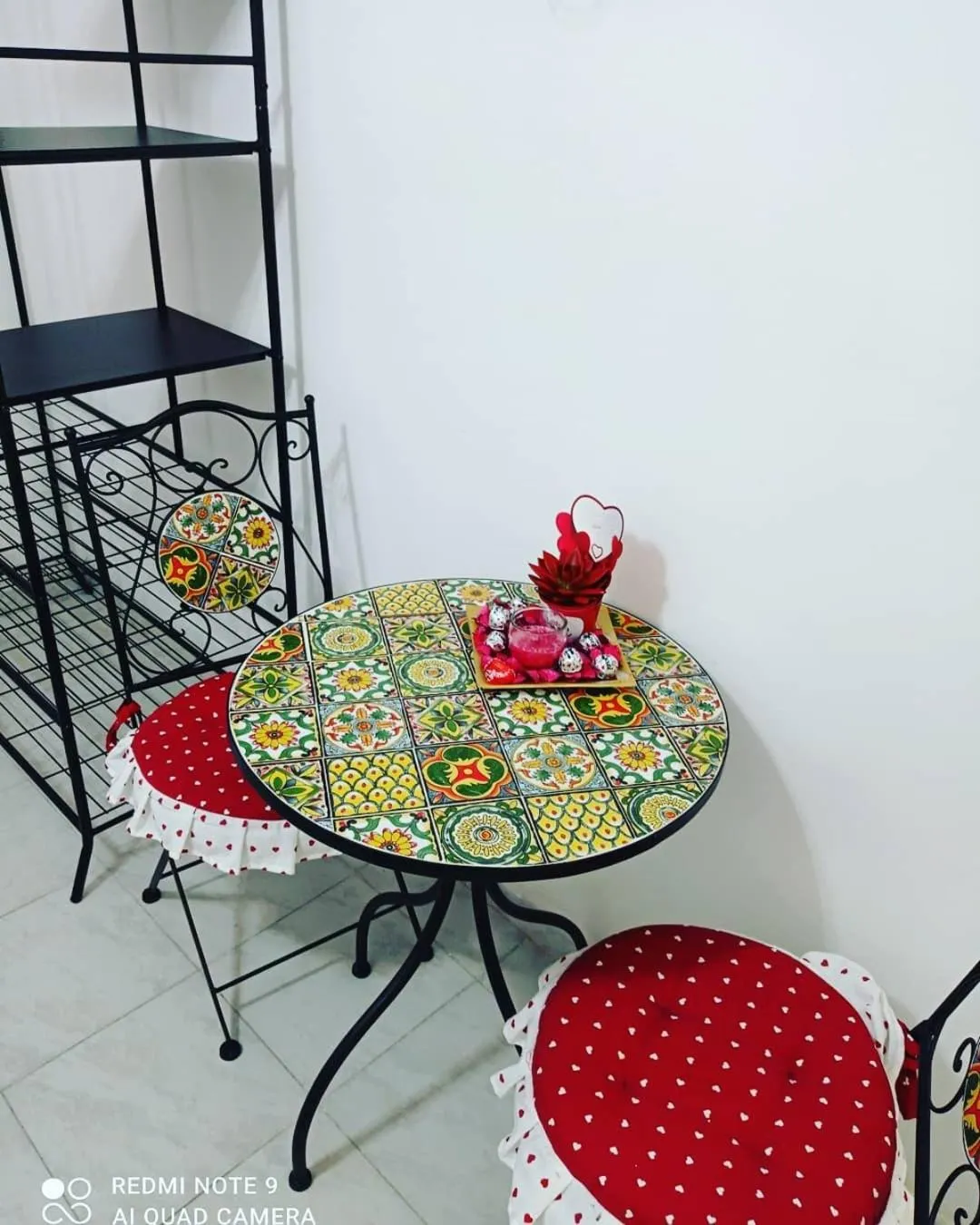 Dining area in I colori di Iglesias