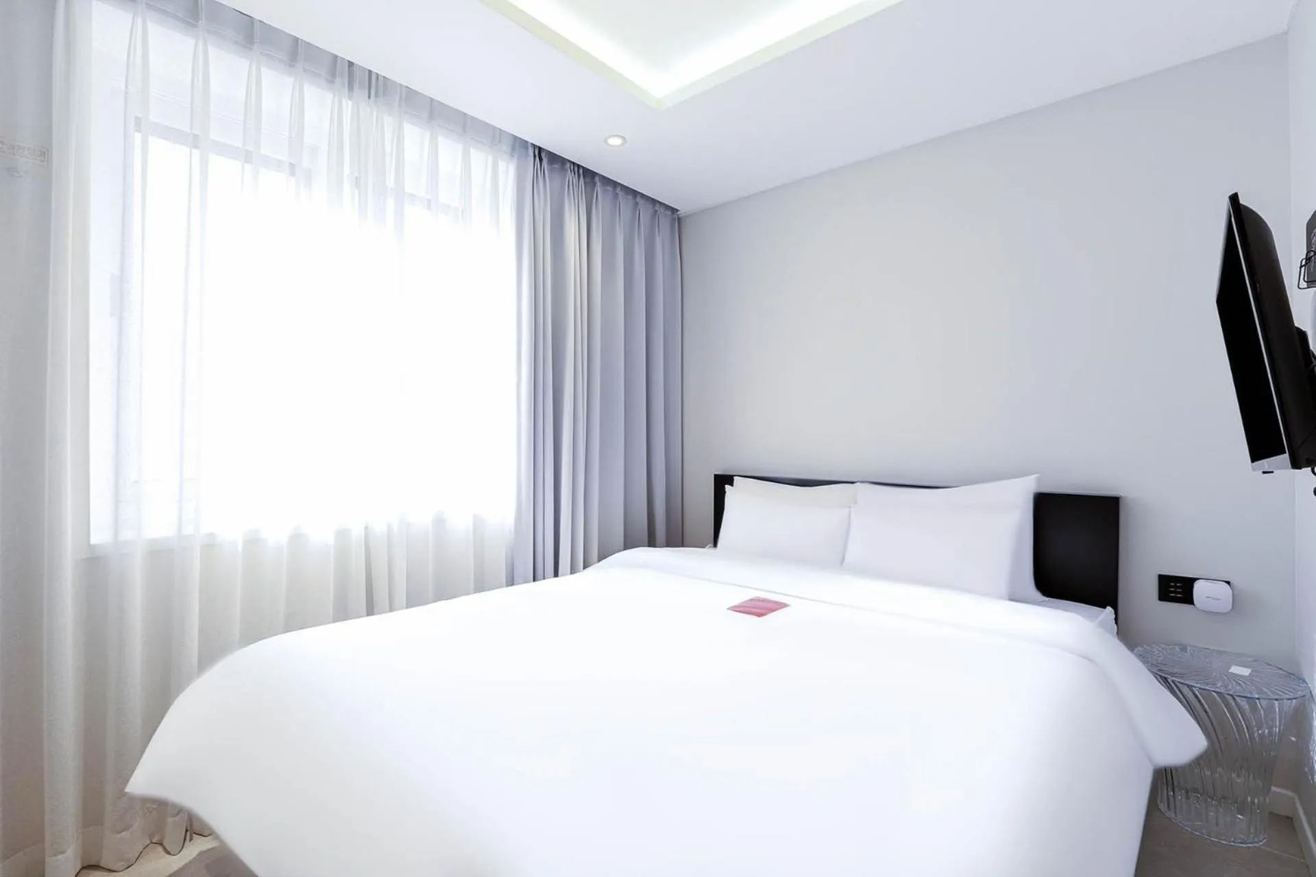 Bed in Hotel Hongdan