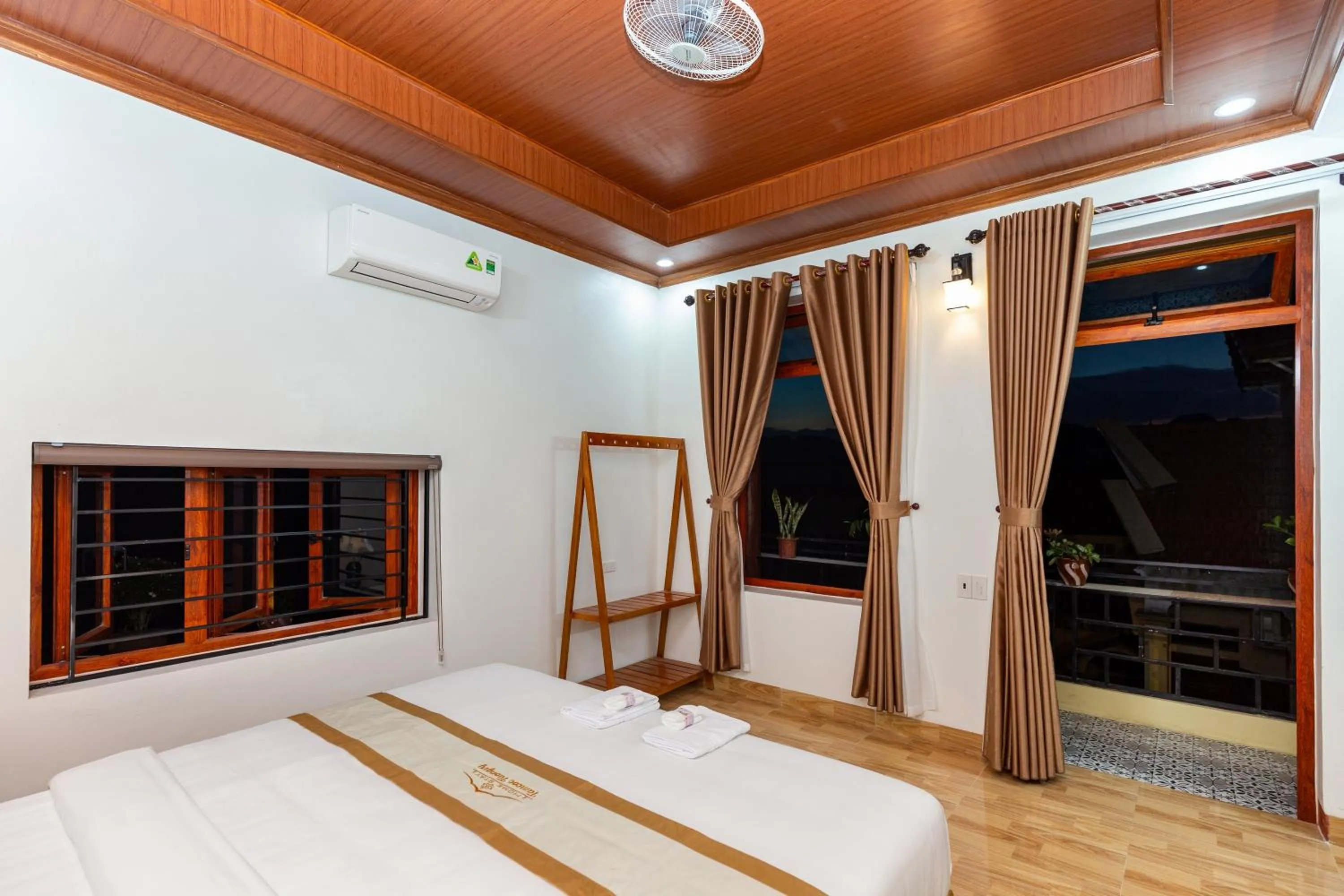 Bed in Tam Coc Tuong Vy Homestay
