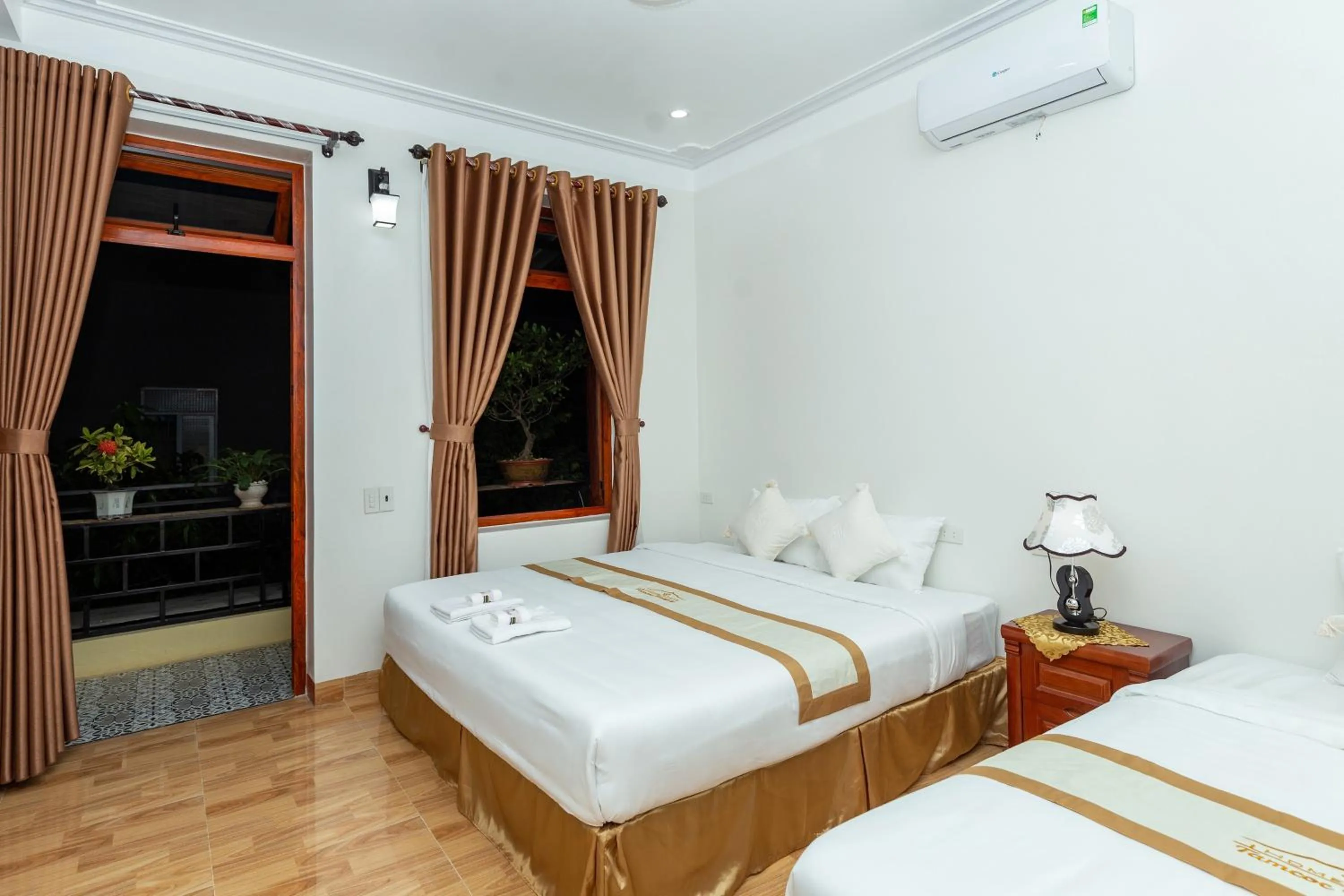 Bed in Tam Coc Tuong Vy Homestay