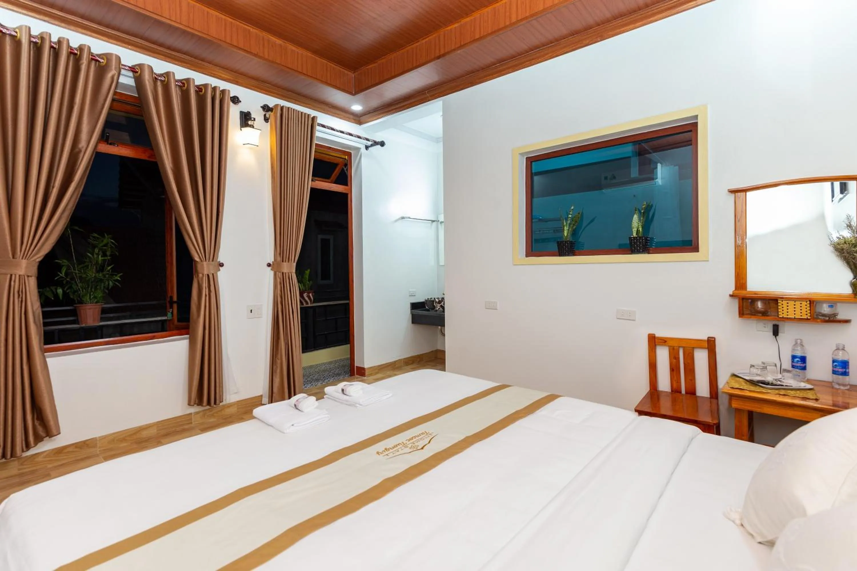 Bed in Tam Coc Tuong Vy Homestay