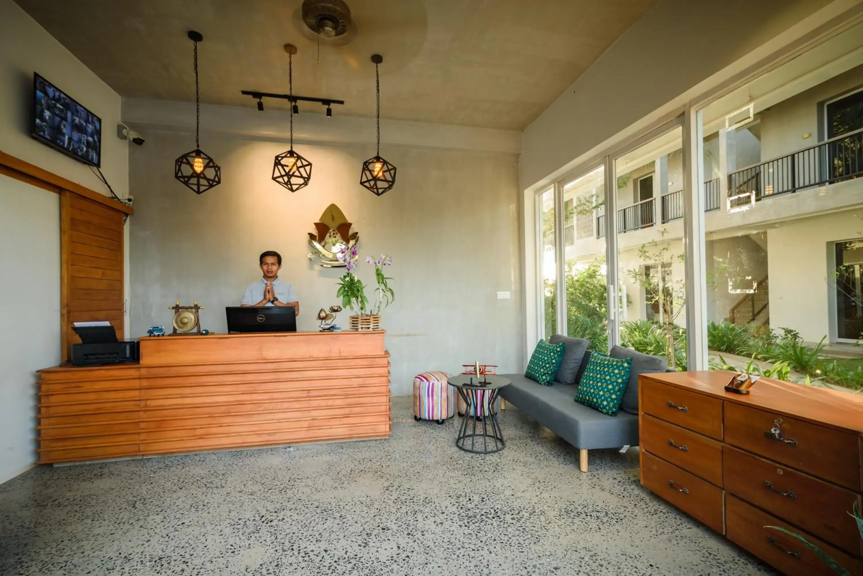 Lobby or reception in Phka Kravan Boutique Lobby or reception in Phka Kravan Boutique