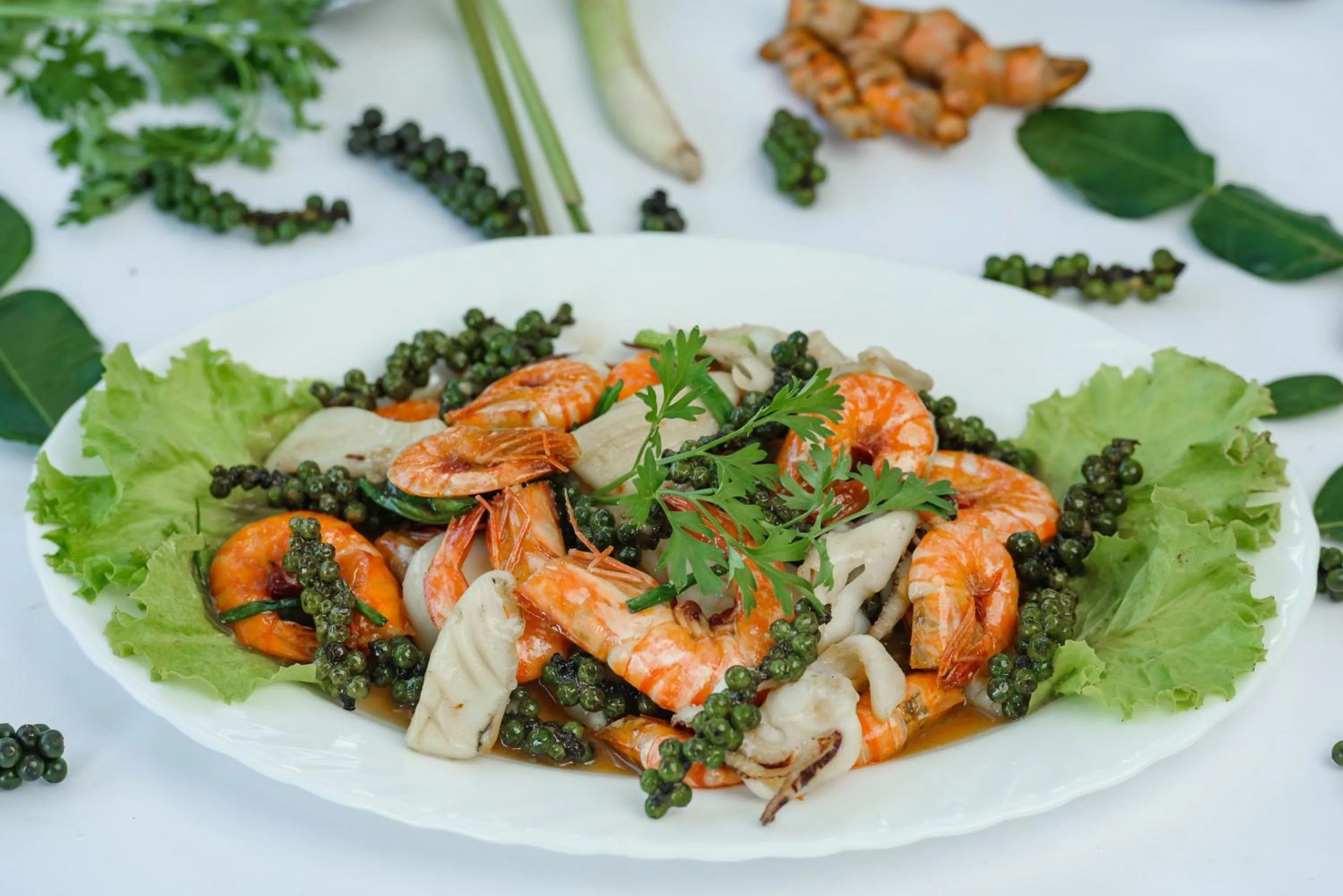 Food in Phka Kravan Boutique