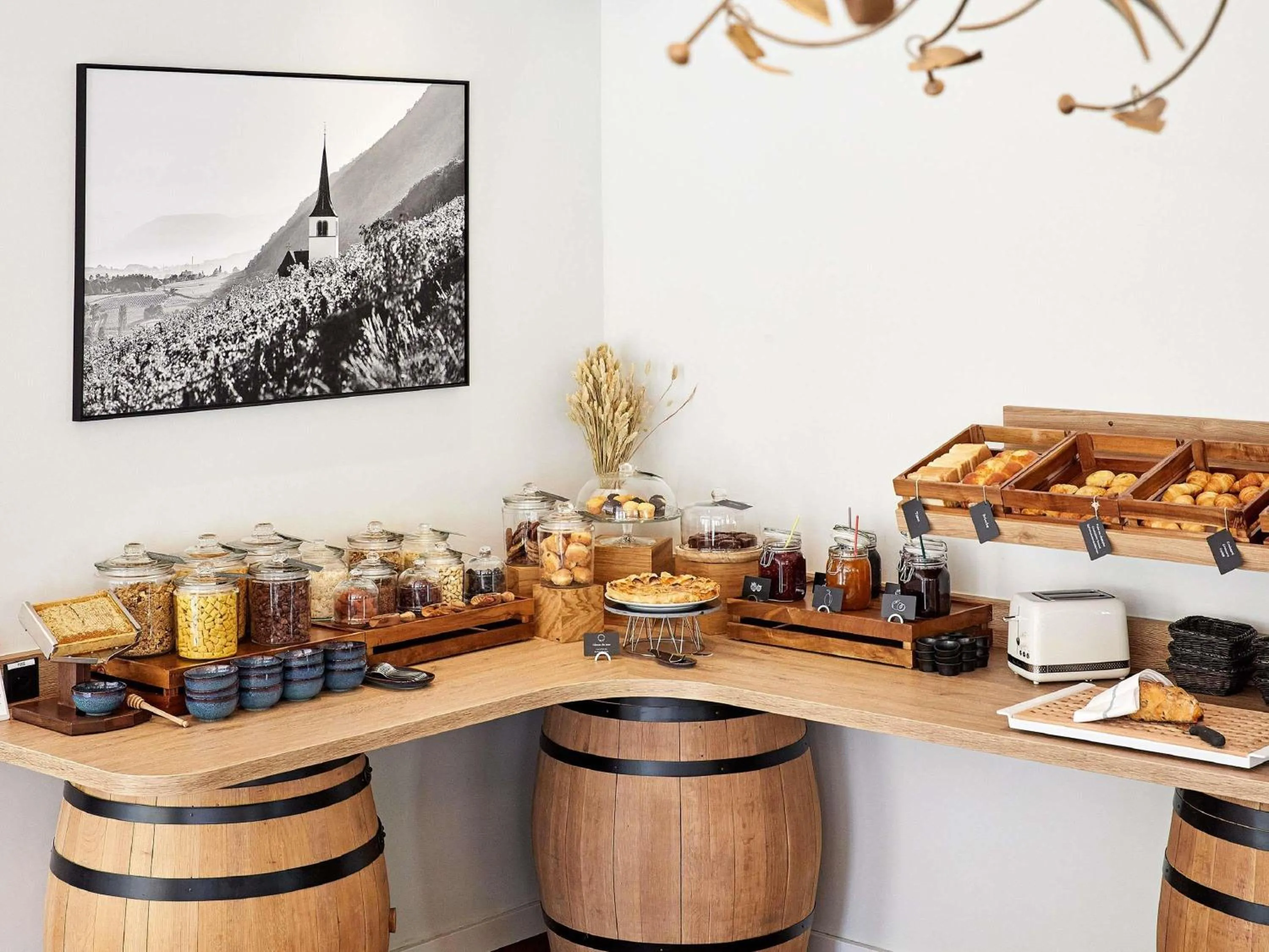 Breakfast in Mercure Biel