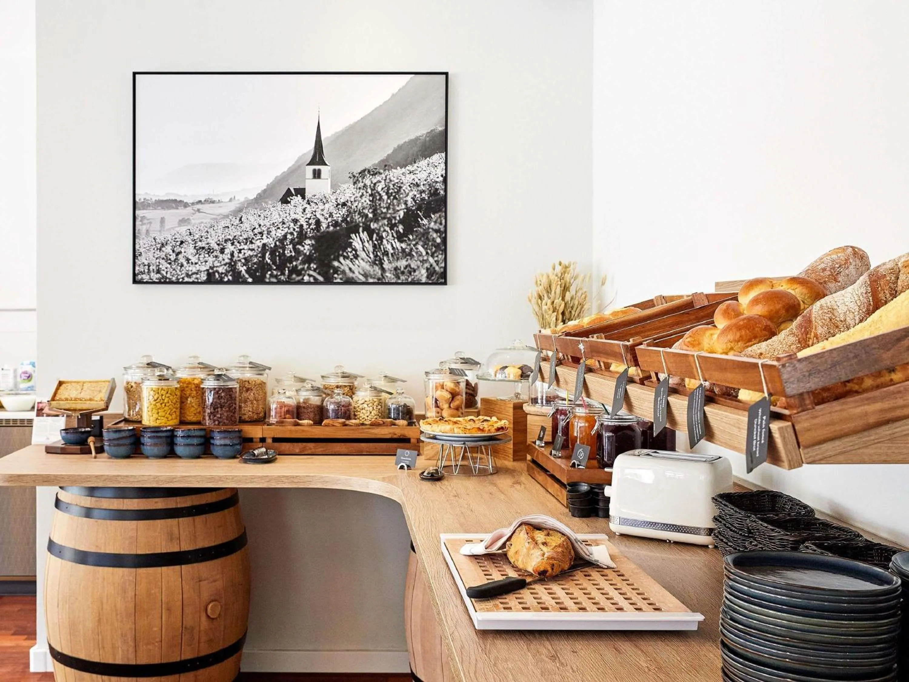 Breakfast in Mercure Biel