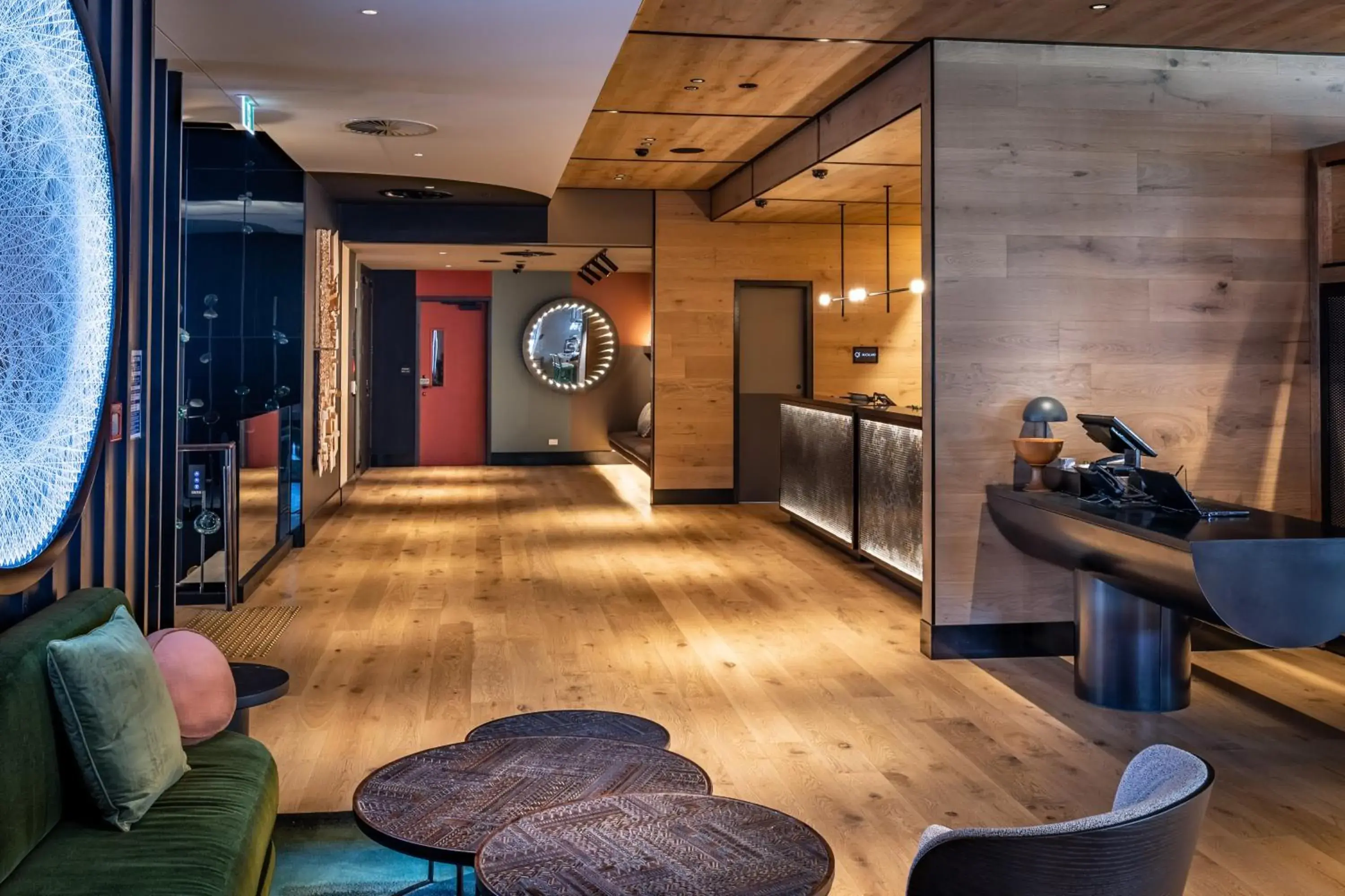 Lounge or bar in QT Auckland Lounge or bar in QT Auckland